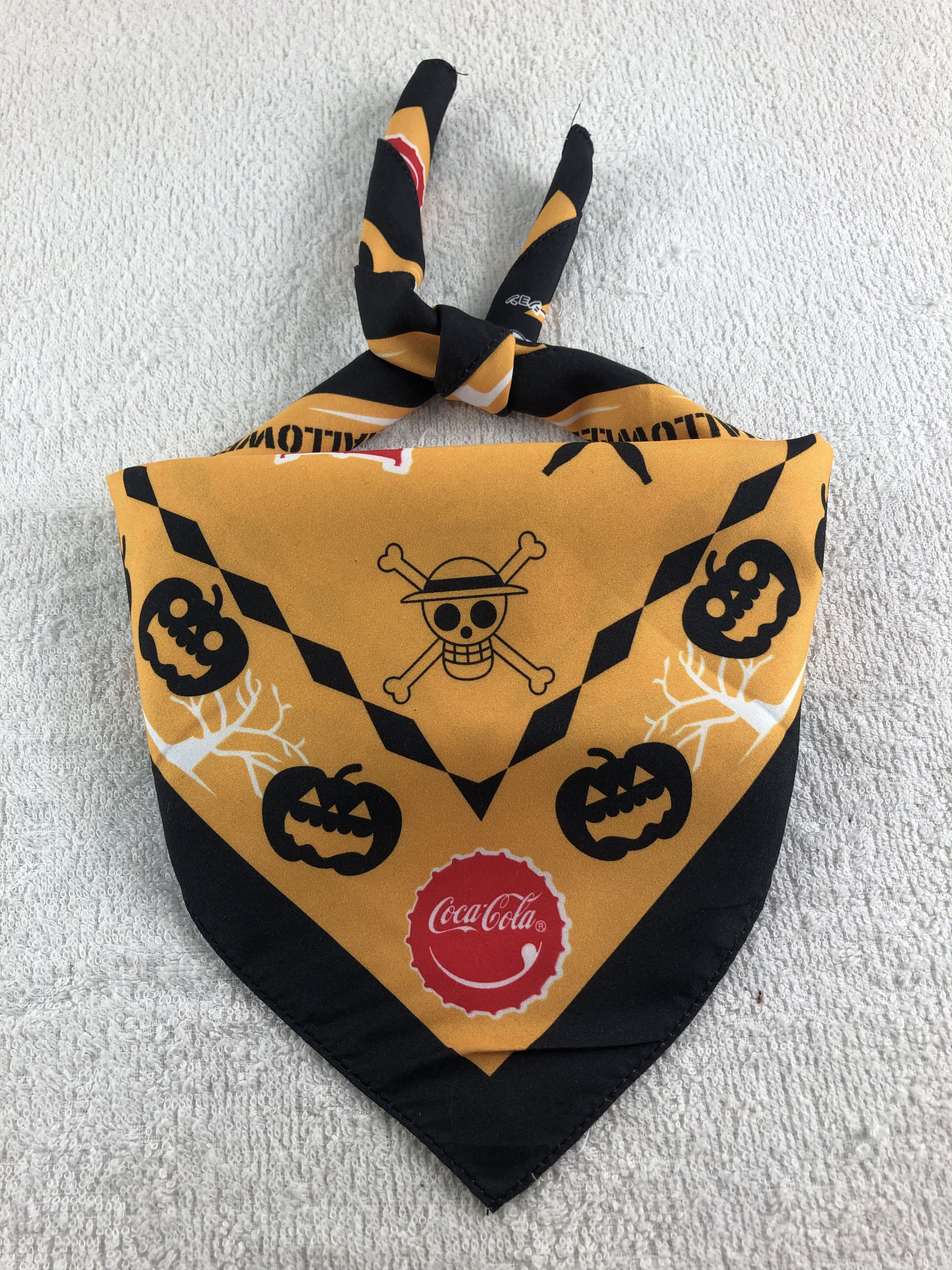 Anime One Piece X Coca Cola Handkerchief / Bandana / Neckerchief Size ONE SIZE - 1 Thumbnail