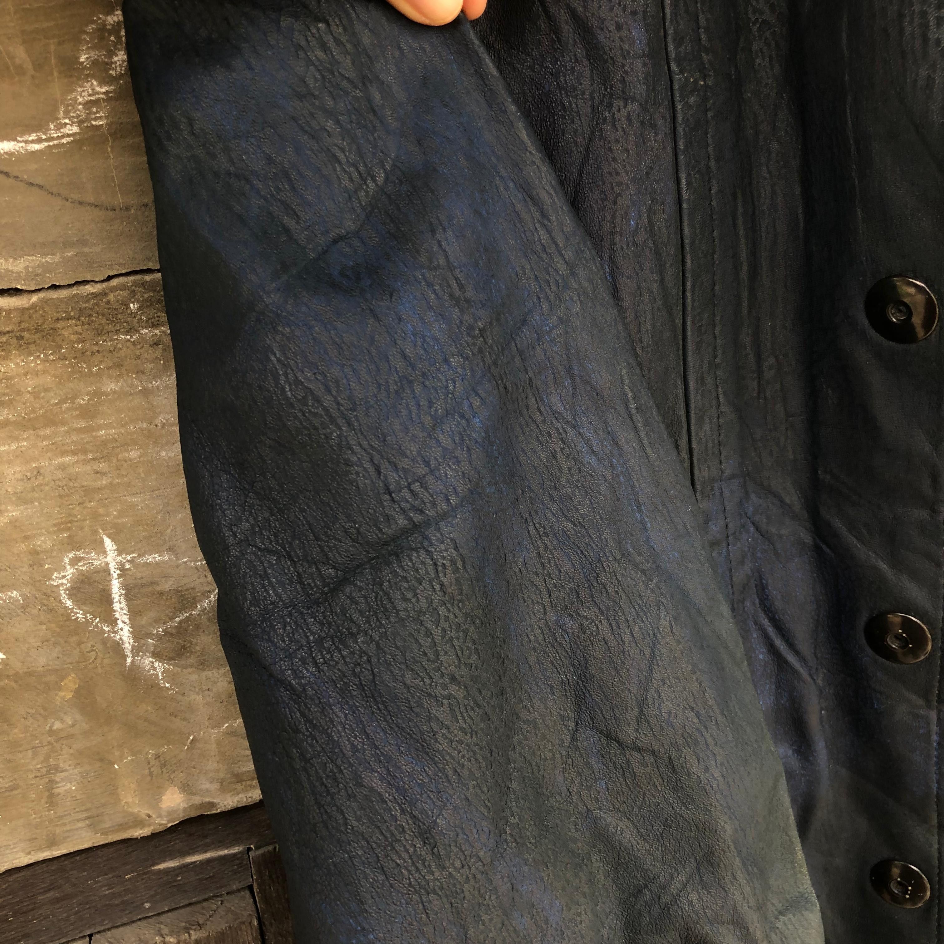 Vintage × Yves Saint Laurent 🔥RARE PIG SKIN🔥Vintage Leather Jacket YSL Size US L / EU 52-54 / 3 - 7 Thumbnail