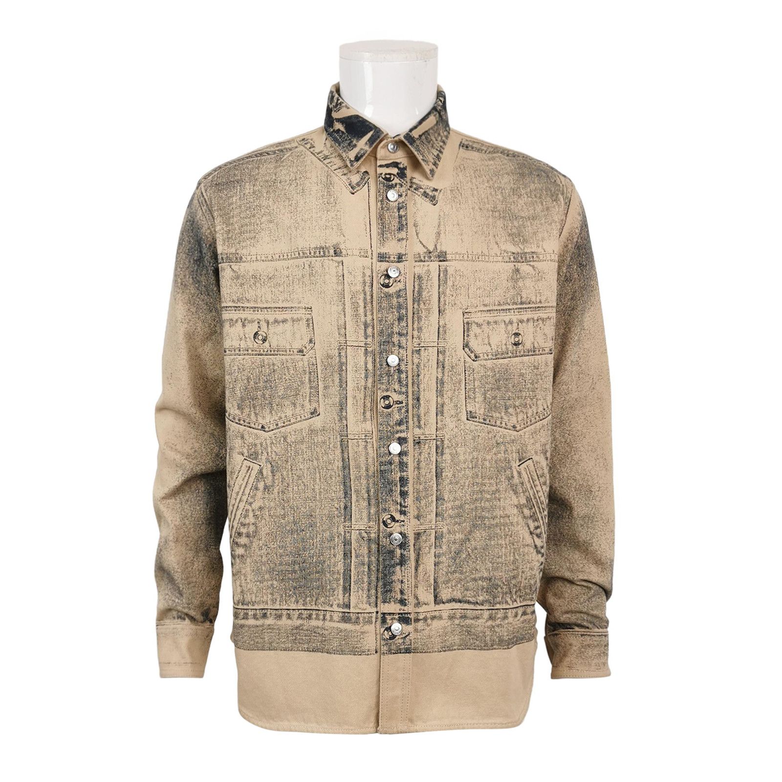 Dior Dior Acid Wash Distressed Cotton Jacket 40 Size US XXS / EU 40 - 1 Thumbnail