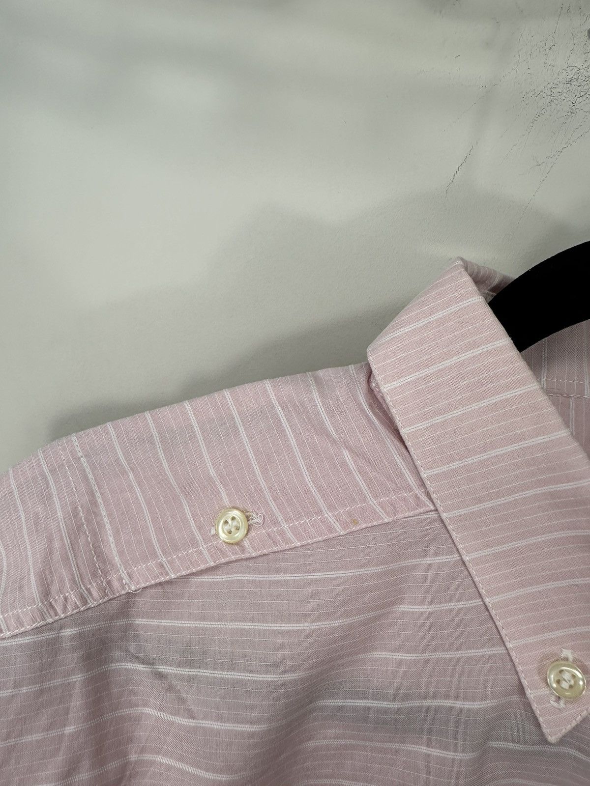 Valentino Vintage Valentino Striped Pink Pockets Luxury Shirt Size US M / EU 48-50 / 2 - 5 Thumbnail