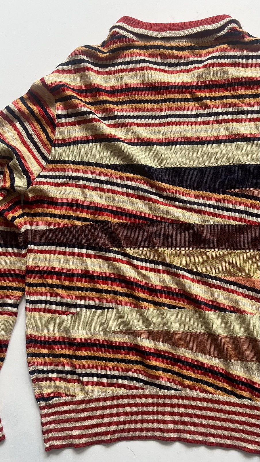 Missoni Missoni Multi-Coloured Three Buttoned Long Sleeve Top Size US M / EU 48-50 / 2 - 7 Thumbnail
