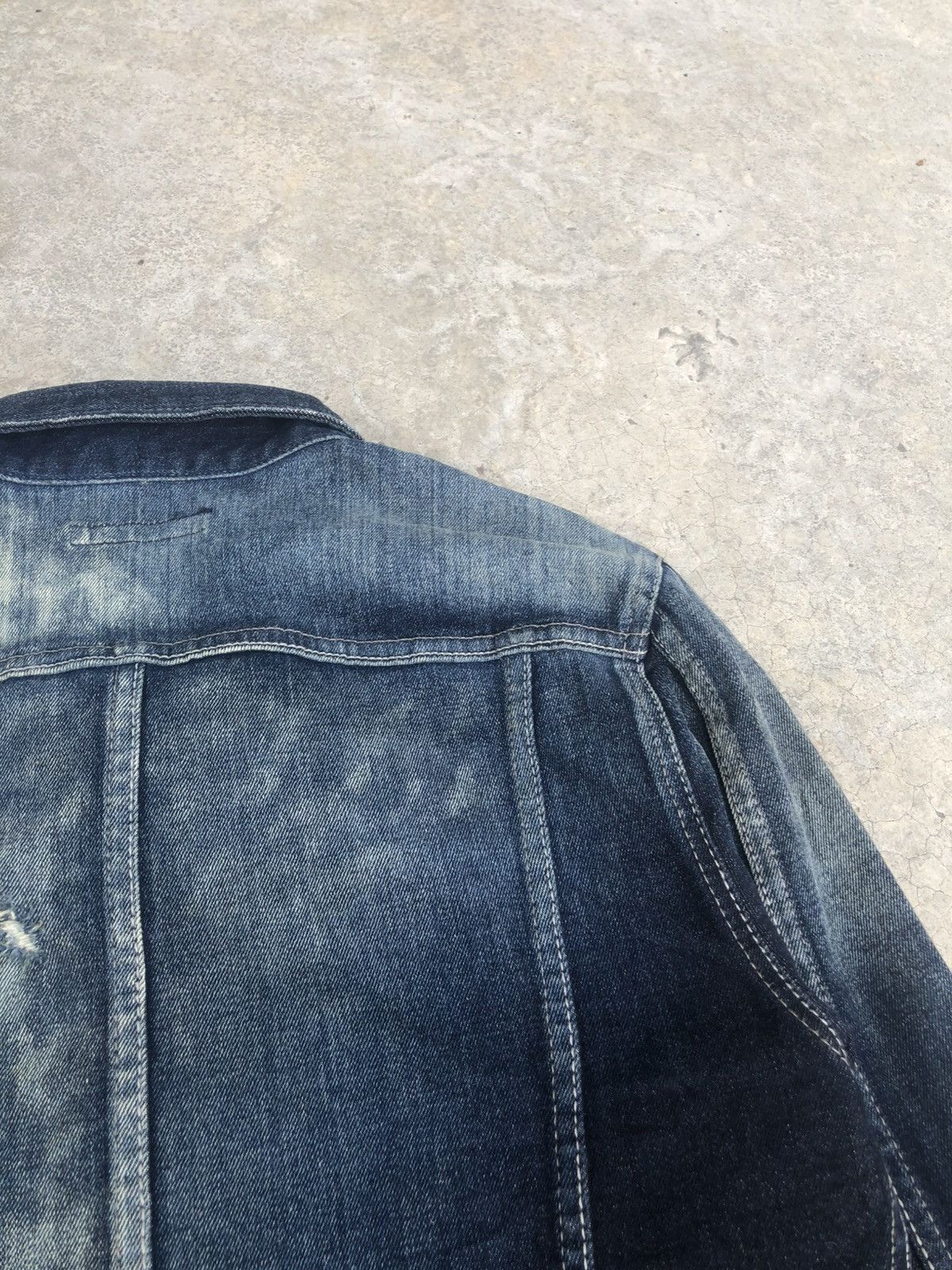 If Six Was Nine Japanese Fuga Distressed Denim Size US M / EU 48-50 / 2 - 18 Thumbnail