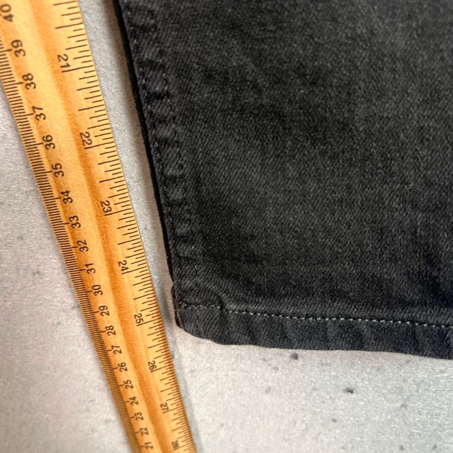 Everlane Everlane Jeans 28 Black High Waist Straight Denim 5-Pocket Womens Adult Regular Size 28_IN Inseam 26 in Slim Leg Size 28" / US 6 / IT 42 - 7 Thumbnail