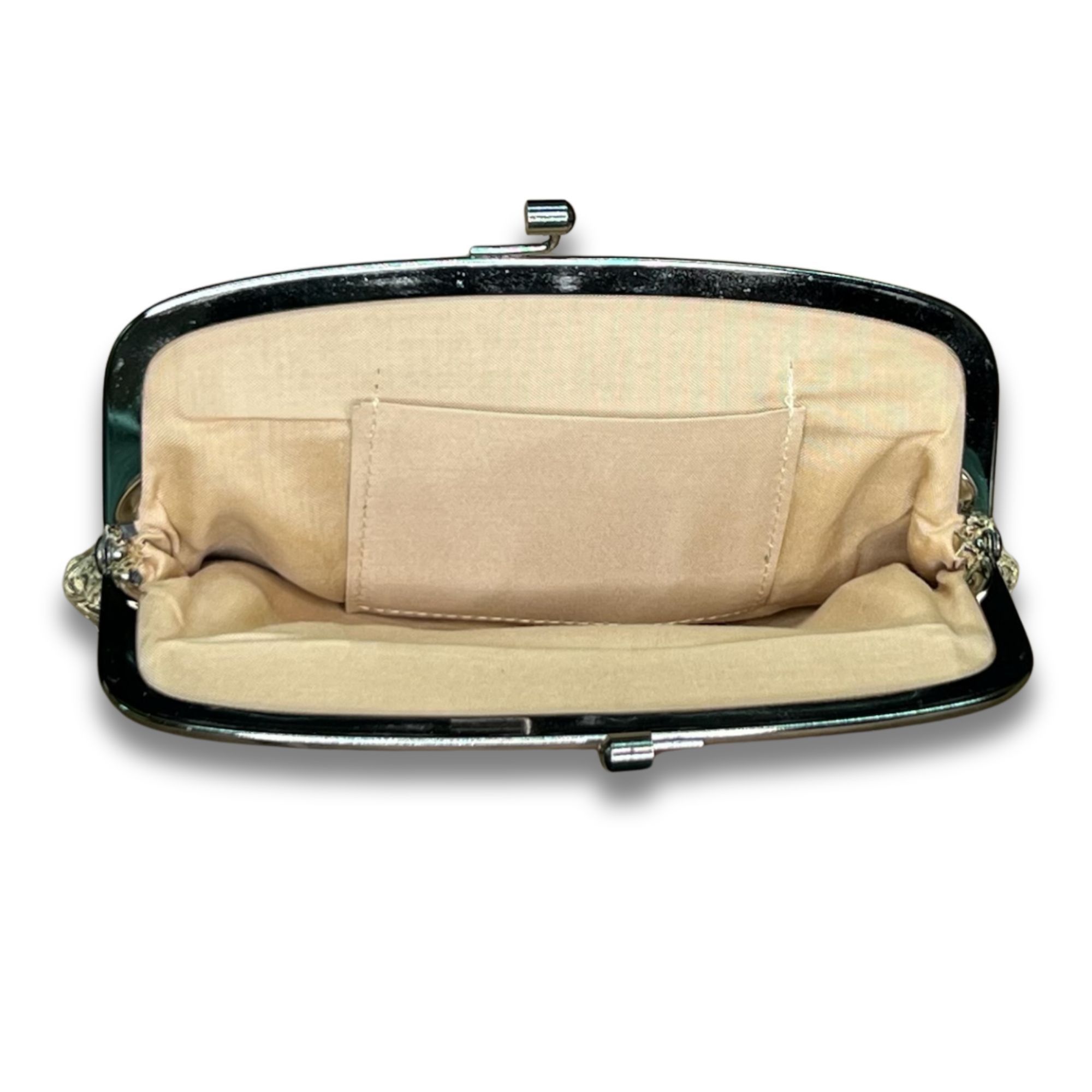 Other Vintage-Inspired Baroque Floral Tapestry Clutch Purse With M Size ONE SIZE - 3 Thumbnail