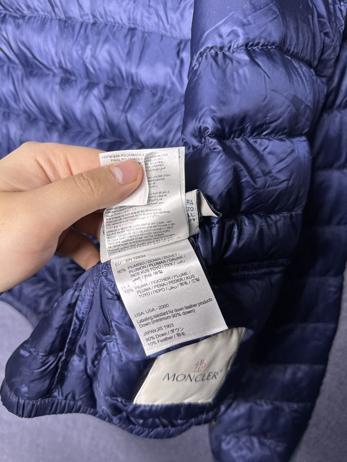 Moncler Moncler Lans Giubbotto Lightweight Down Jacket Authentic Size S / US 4 / IT 40 - 19 Thumbnail