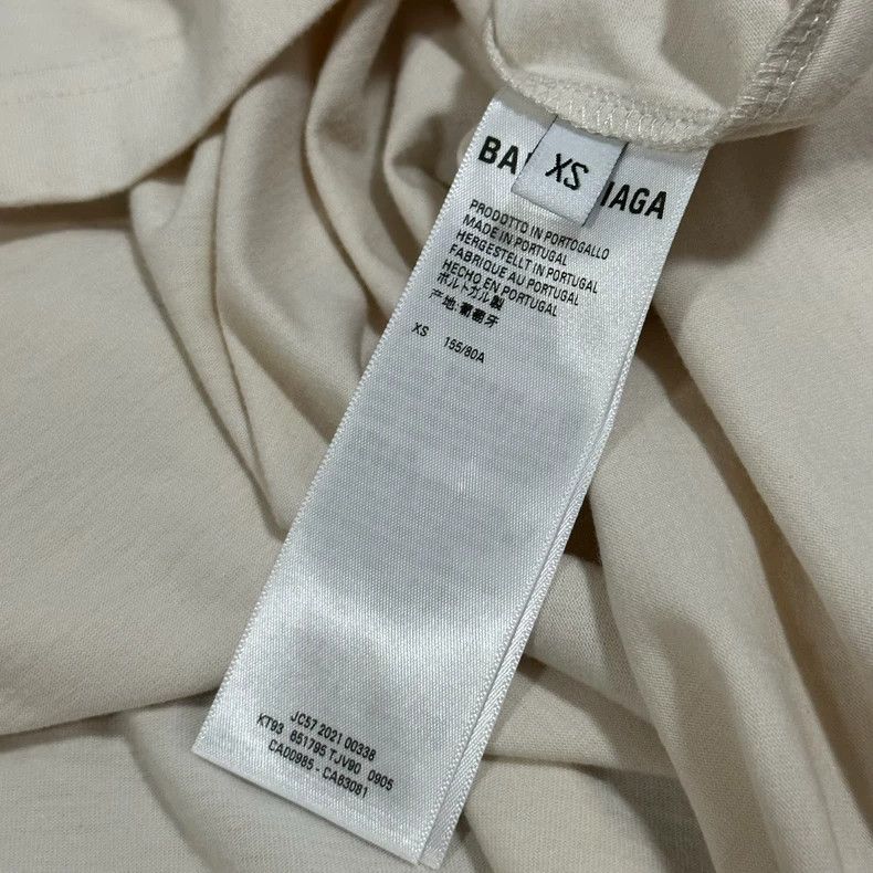 Balenciaga Balenciaga Letter printed plain short sleeve T-shirt Size US XS / EU 42 / 0 - 7 Thumbnail