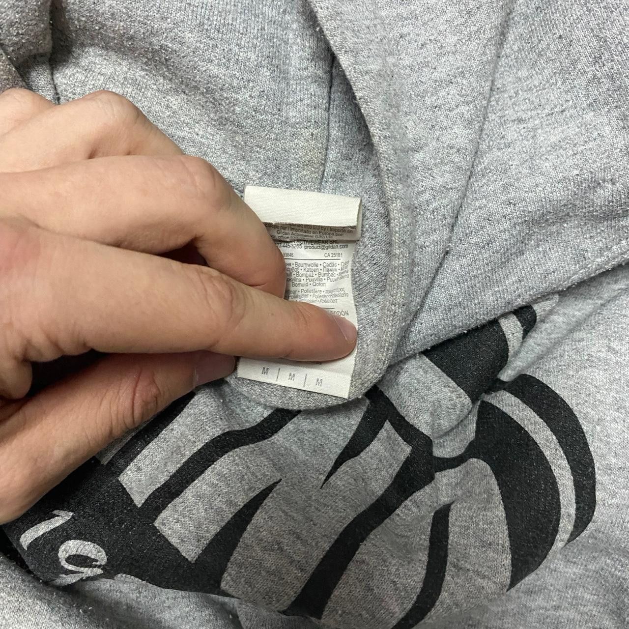 Other Grey & black vintage style hoodie #techno Size US M / EU 48-50 / 2 - 5 Thumbnail