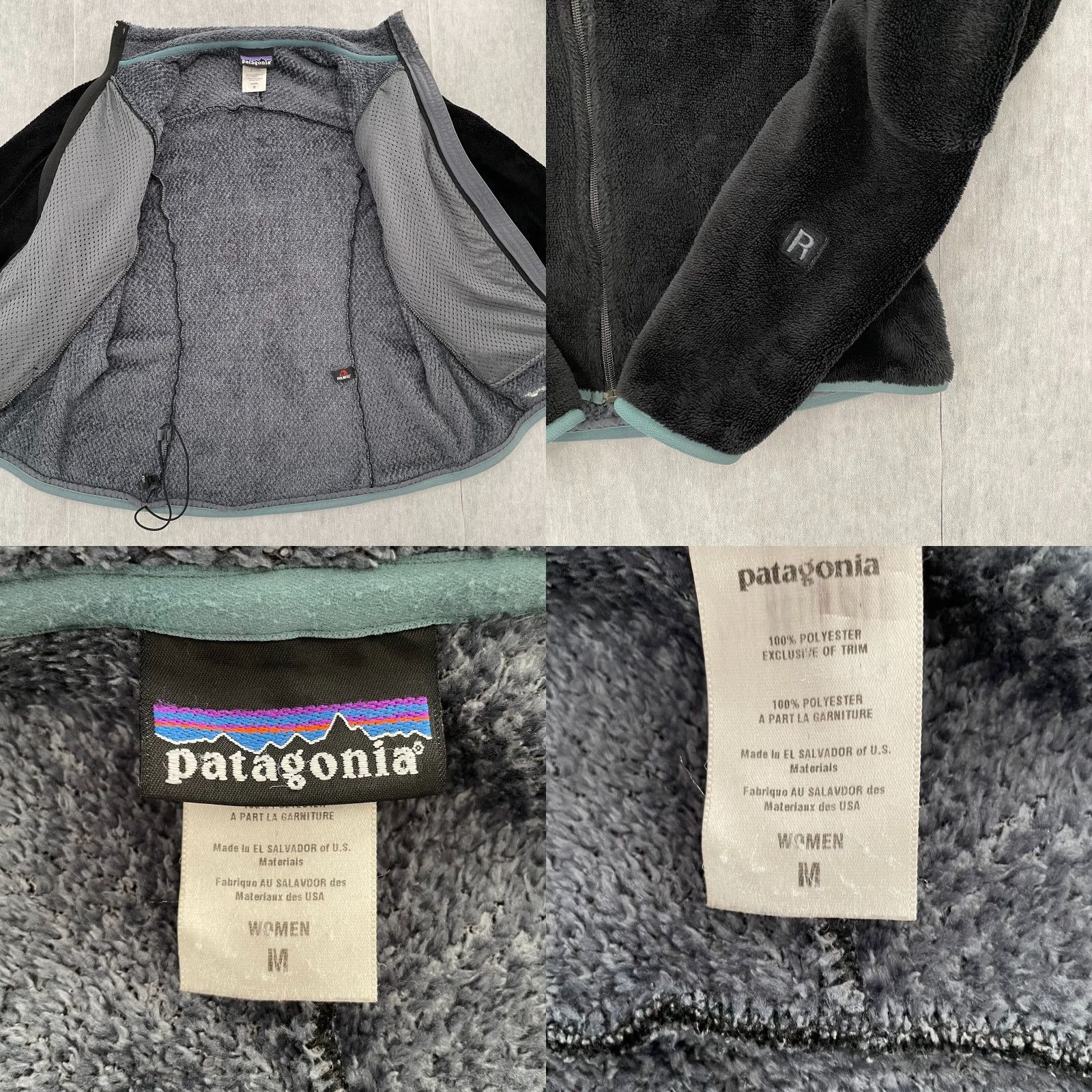 Patagonia Patagonia Jacket Womens Medium Black Polartec Regulator Fleece Full Zip Ladies M Size M / US 6-8 / IT 42-44 - 8 Thumbnail