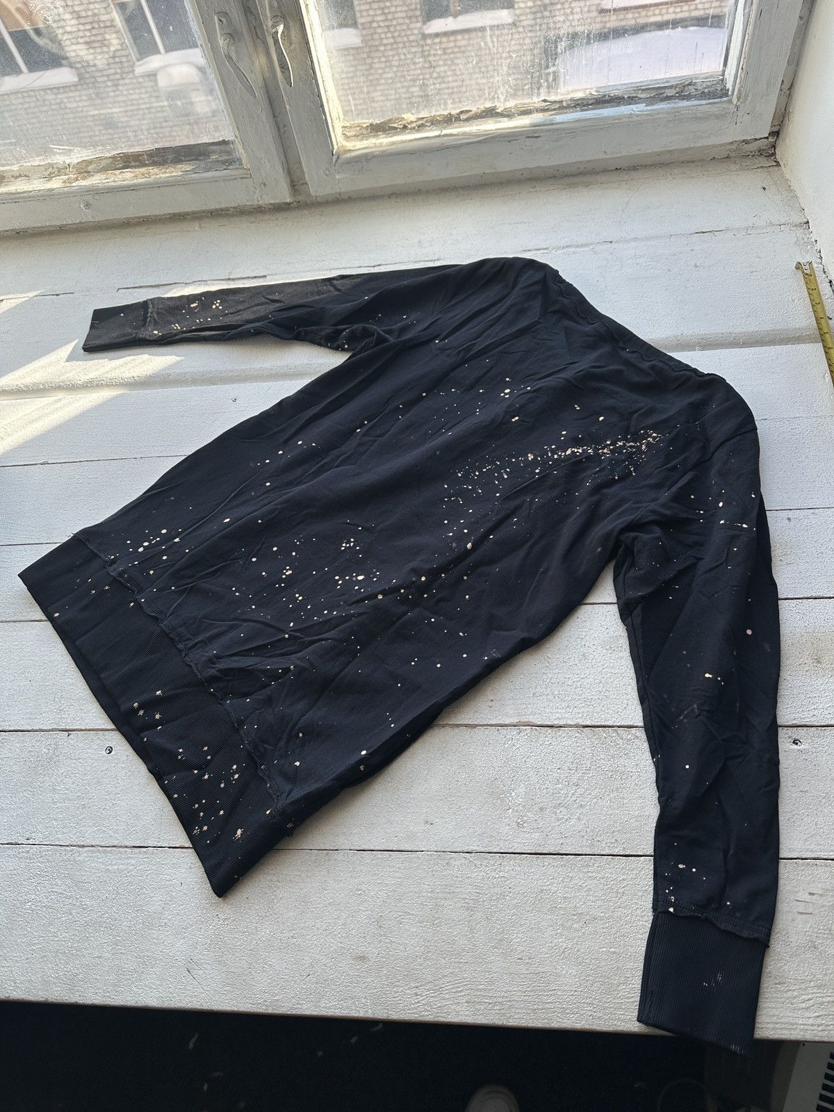 Diesel 🚨90s Diesel black stains distressed Washed Zip Sweatshirt Size S / US 4 / IT 40 - 10 Thumbnail