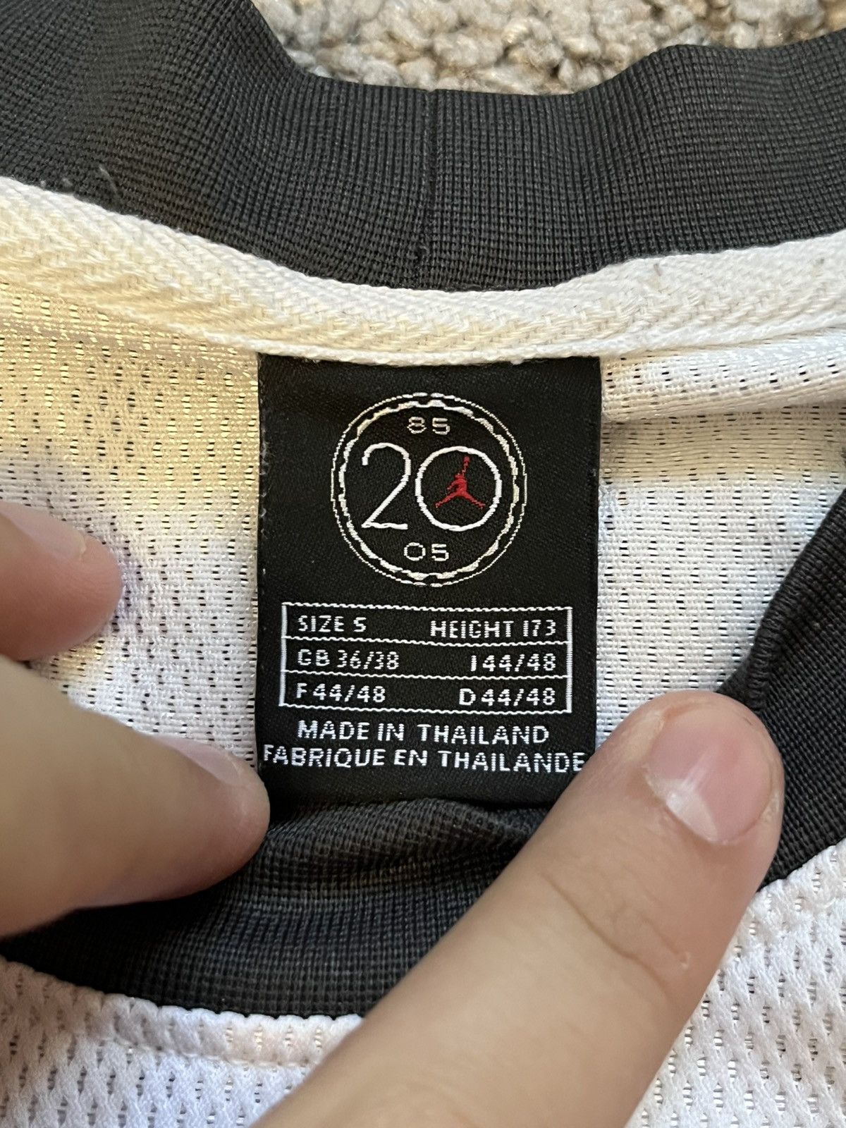 Jordan Brand Air Jordan vintage tanktop jersey Size US S / EU 44-46 / 1 - 2 Thumbnail