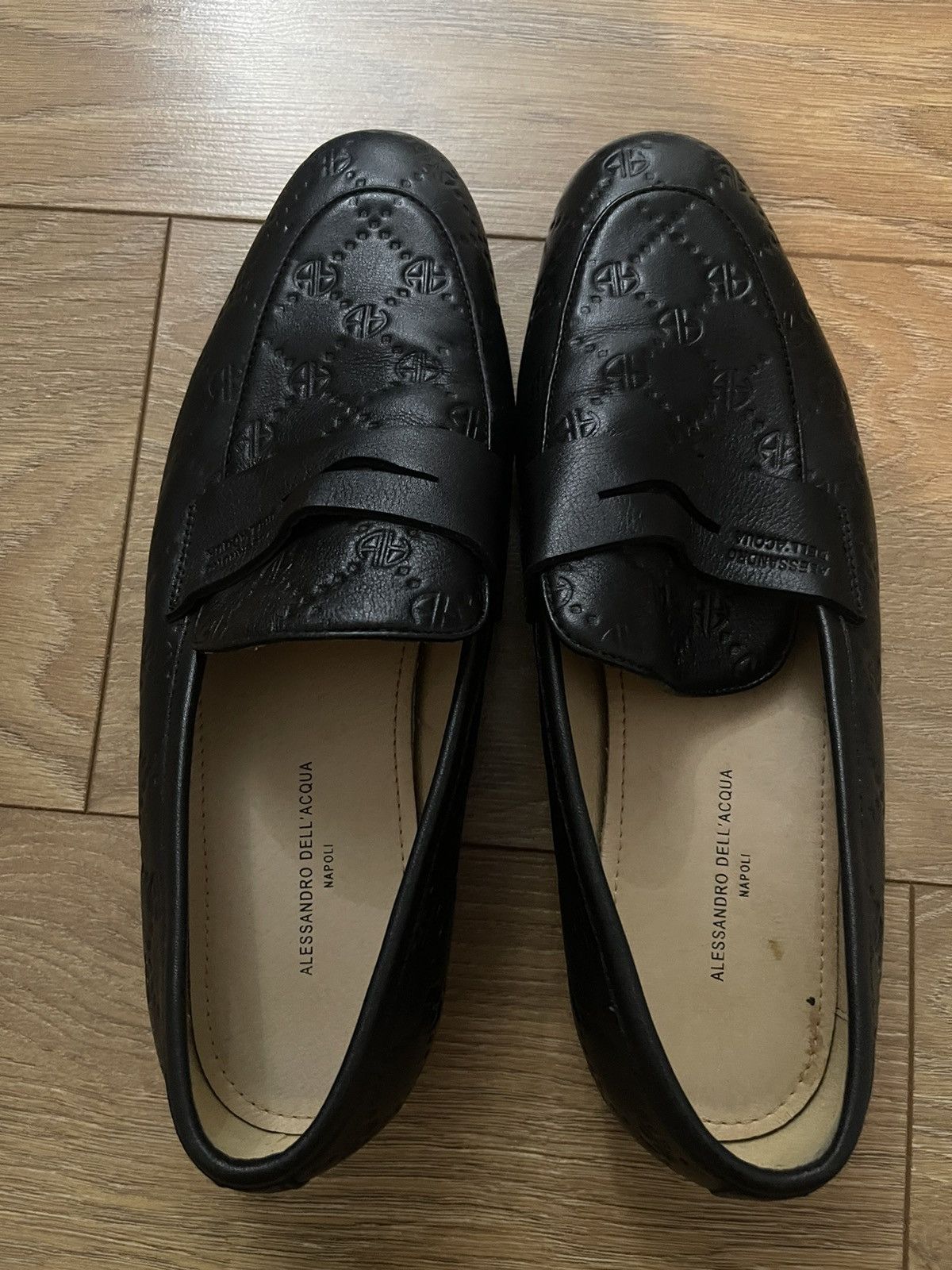 Alessandro Dell'acqua Alessandro Dell’Acqua Leather Loafers – Black Size US 8 / EU 41 - 4 Thumbnail