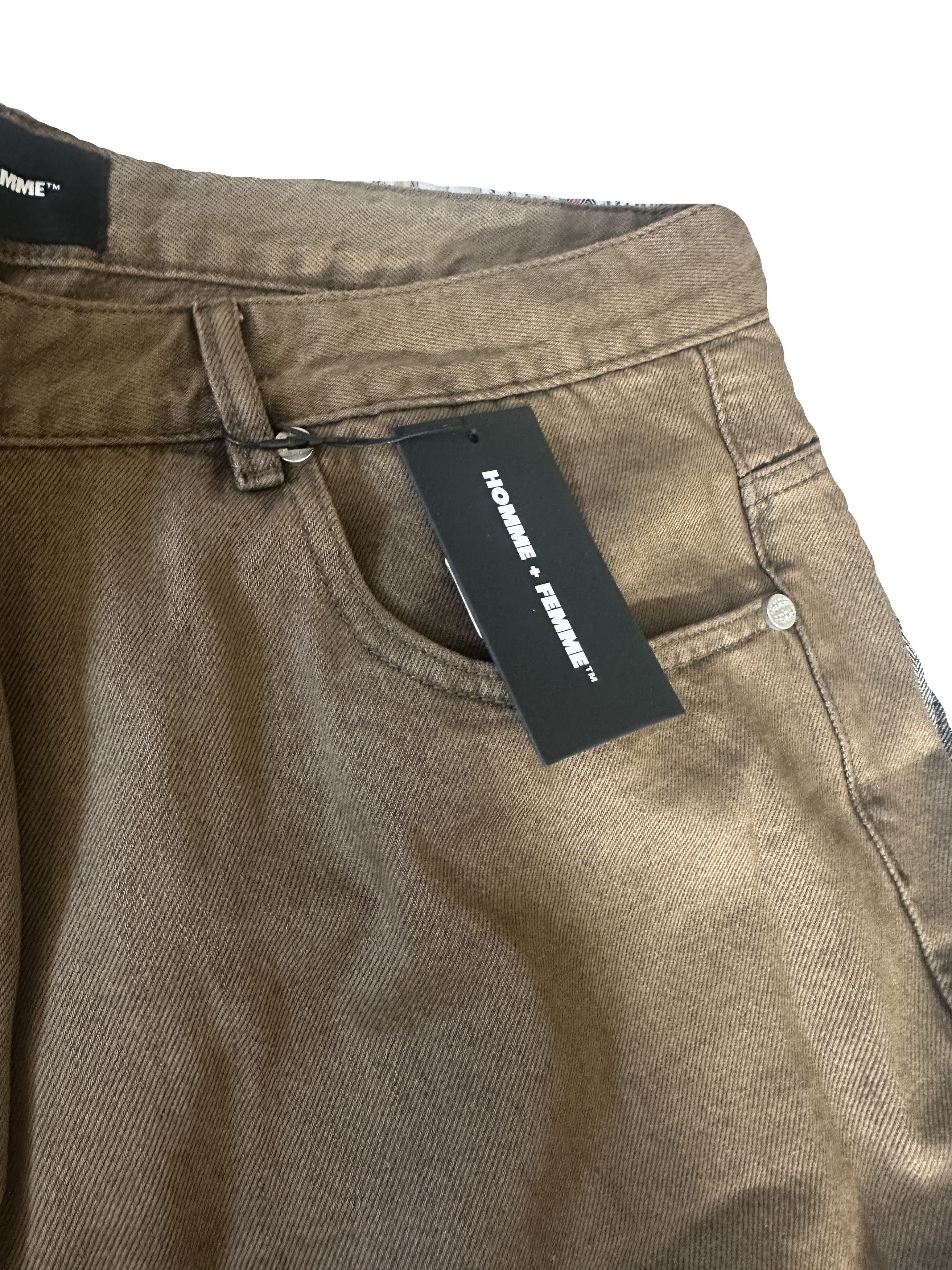 Homme + Femme La Band Denim - wide leg Size US 42 / EU 58 - 4 Thumbnail