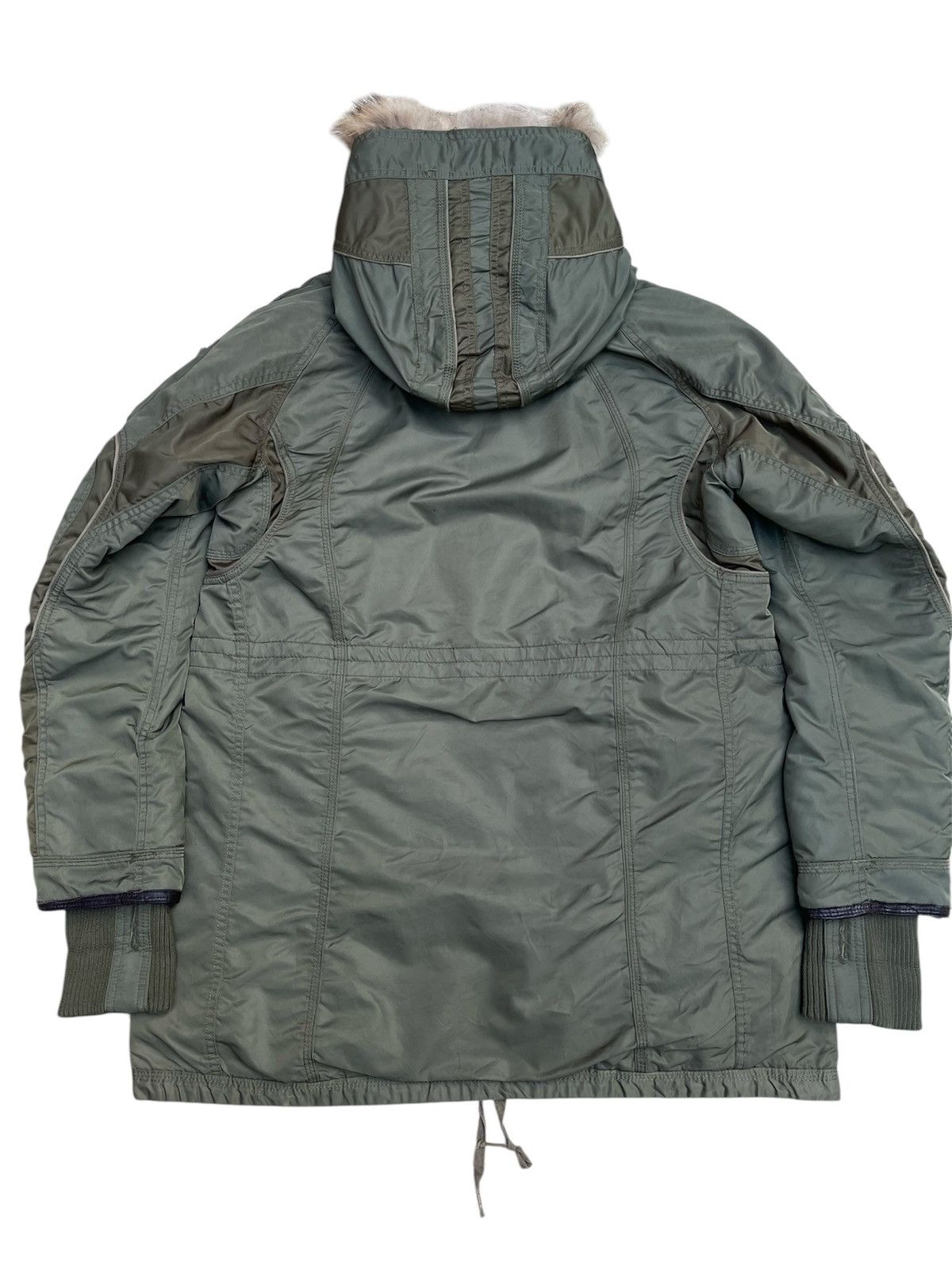 GOA G.O.A Military Parka Faux Fur Hood Heavy Duty Zipper Size US M / EU 48-50 / 2 - 13 Thumbnail