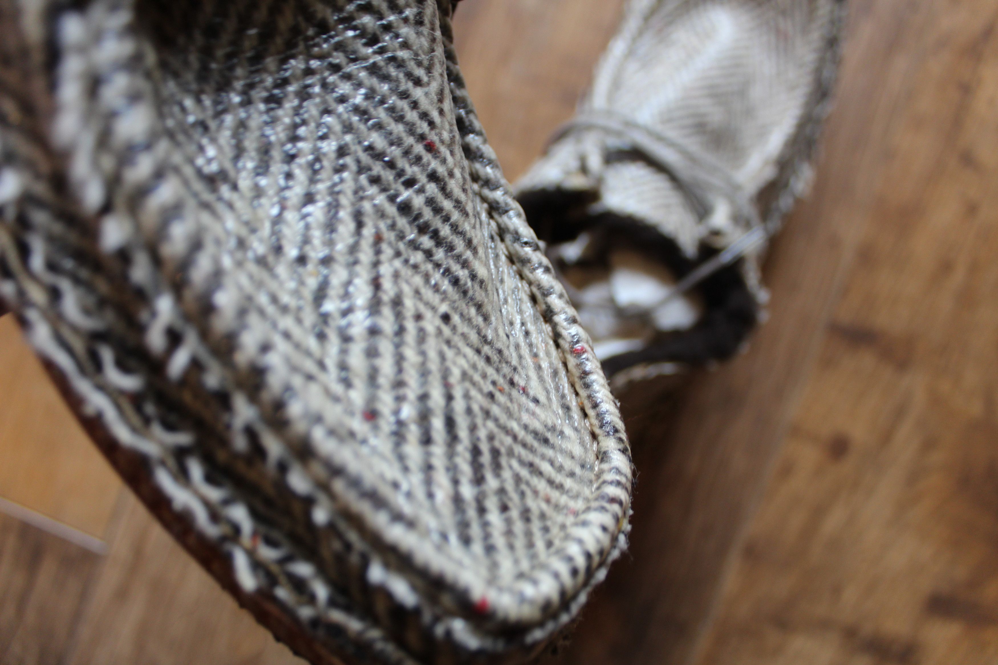 J Shoes ROLL” Chukka – Limited Edition Tweed + Cellophane Finish Size US 11 / EU 44 - 7 Thumbnail