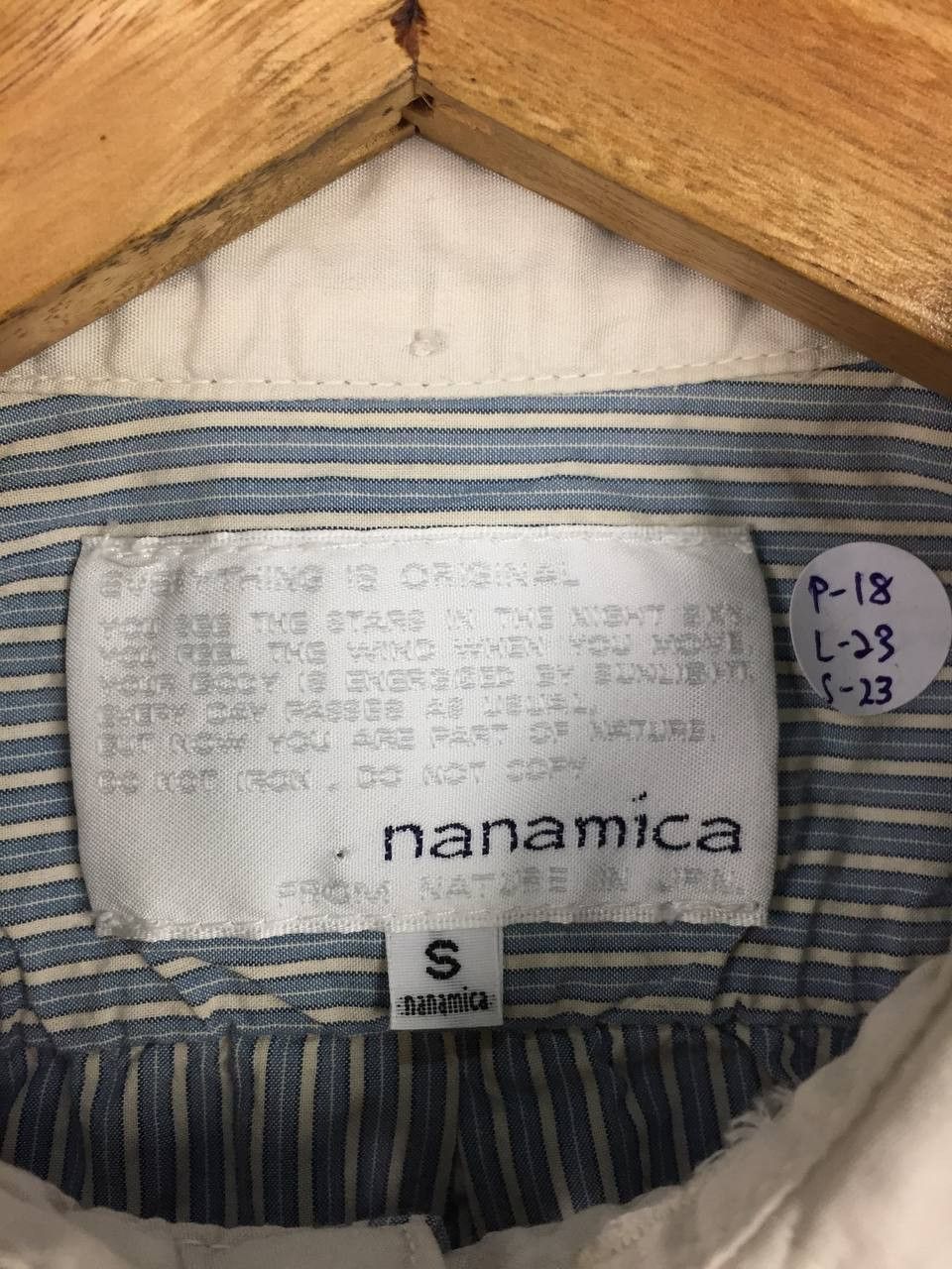 Nanamica Nanamica Japanese Brand Striped Button Up Shirt Size US S / EU 44-46 / 1 - 10 Thumbnail