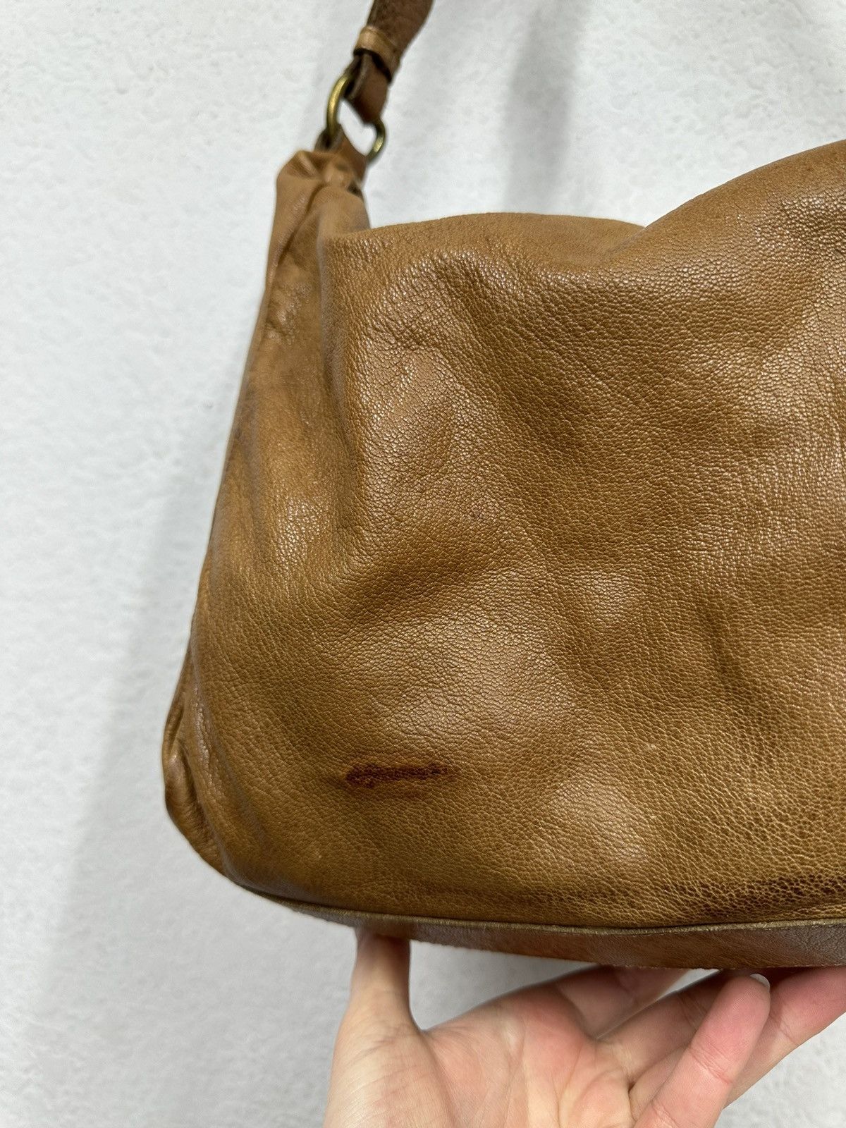 14th Addiction Vintage Leather Bag Hobo Avantgarde AS 98 style western Goa Size ONE SIZE - 11 Thumbnail
