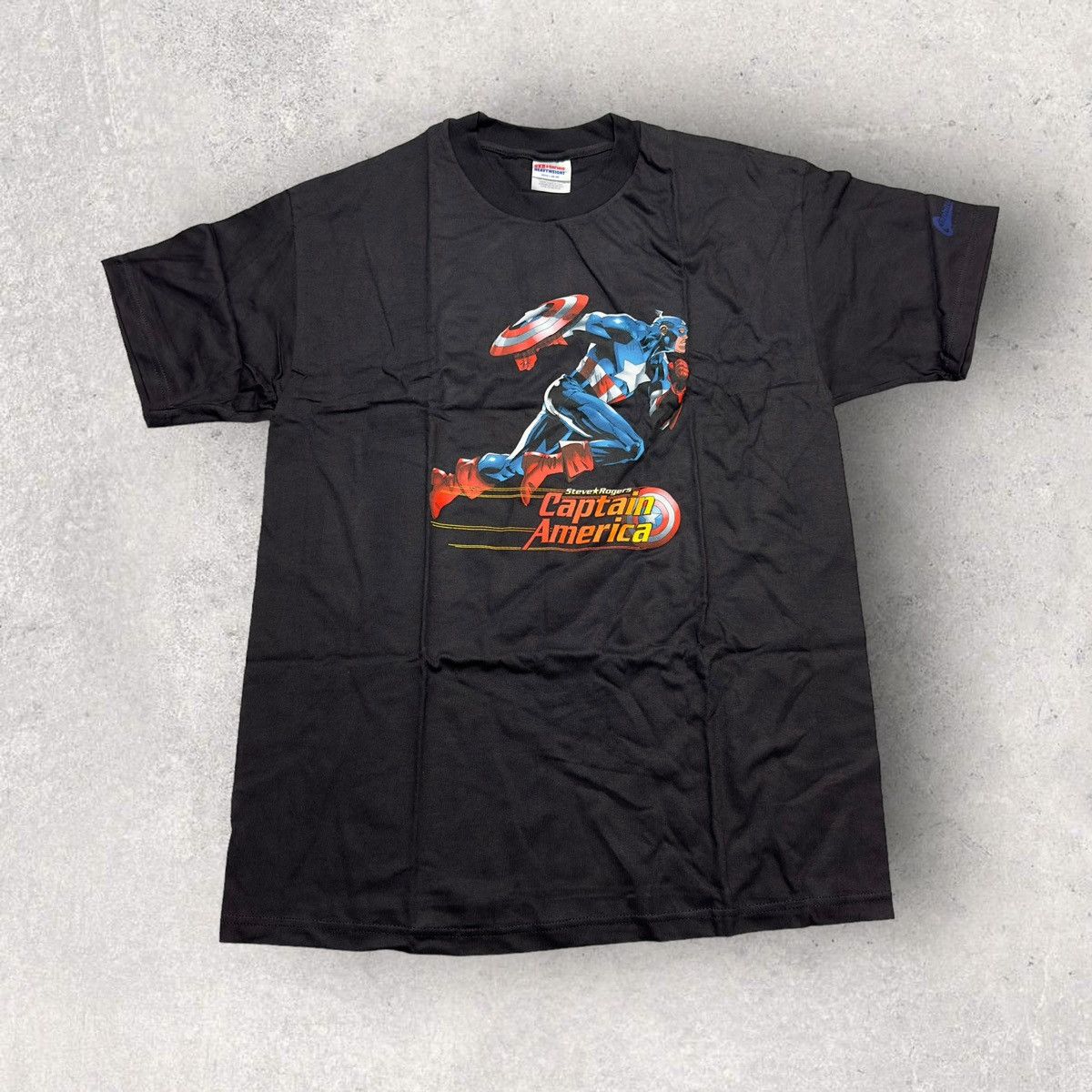 Hanes × Marvel Comics × Vintage Vintage Captain America tee Size US L / EU 52-54 / 3 - 1 Thumbnail