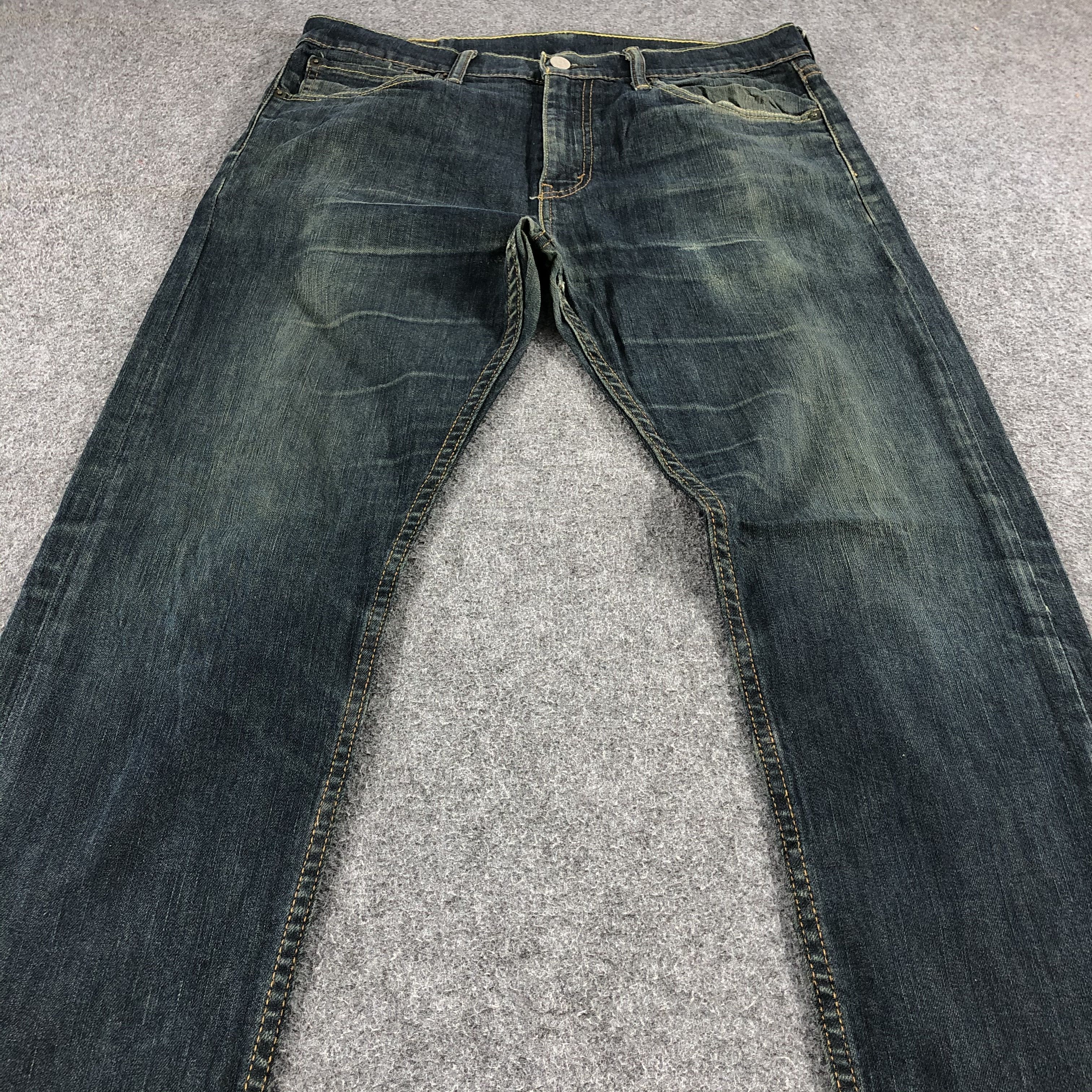Levi's Vintage Blue Whiskers Levis 508 Jeans-J1200 Size US 33 - 3 Thumbnail