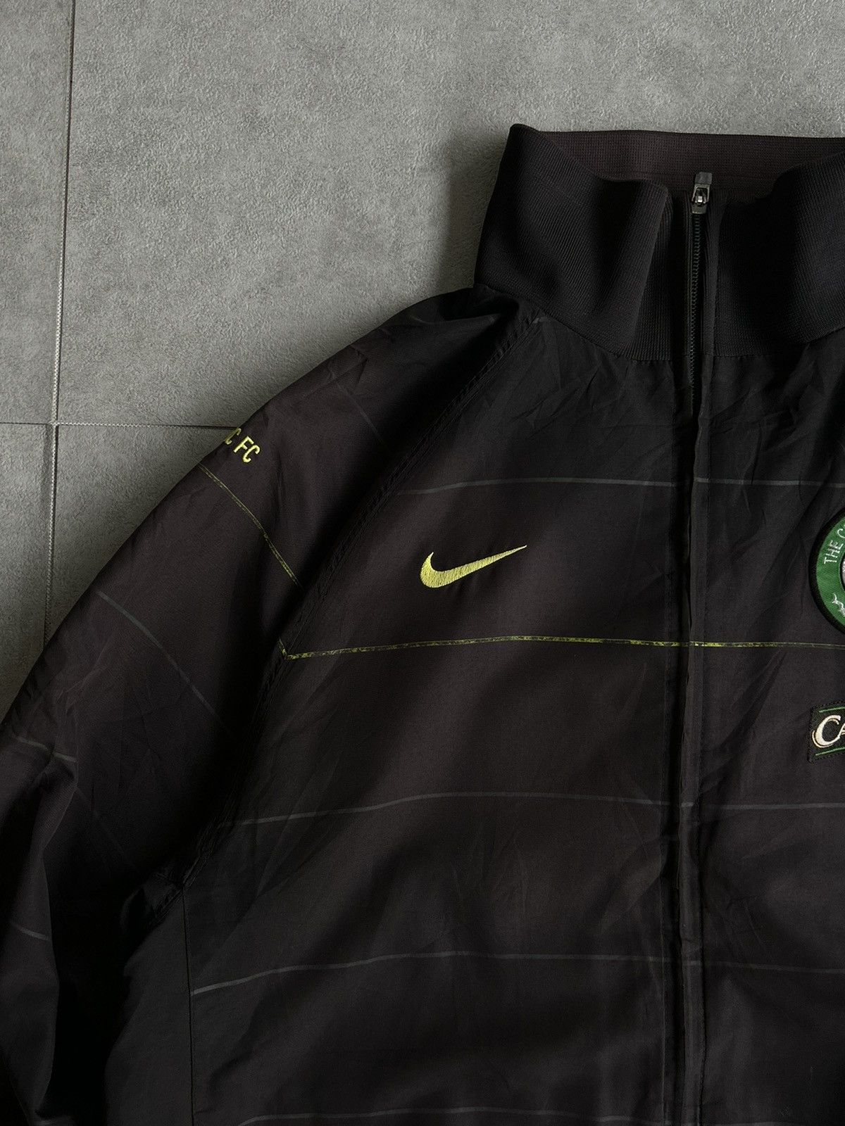 Nike × Vintage Vintage Nike X Celtic 2008/2009 Track Jacket 🍀 Size US L / EU 52-54 / 3 - 3 Thumbnail