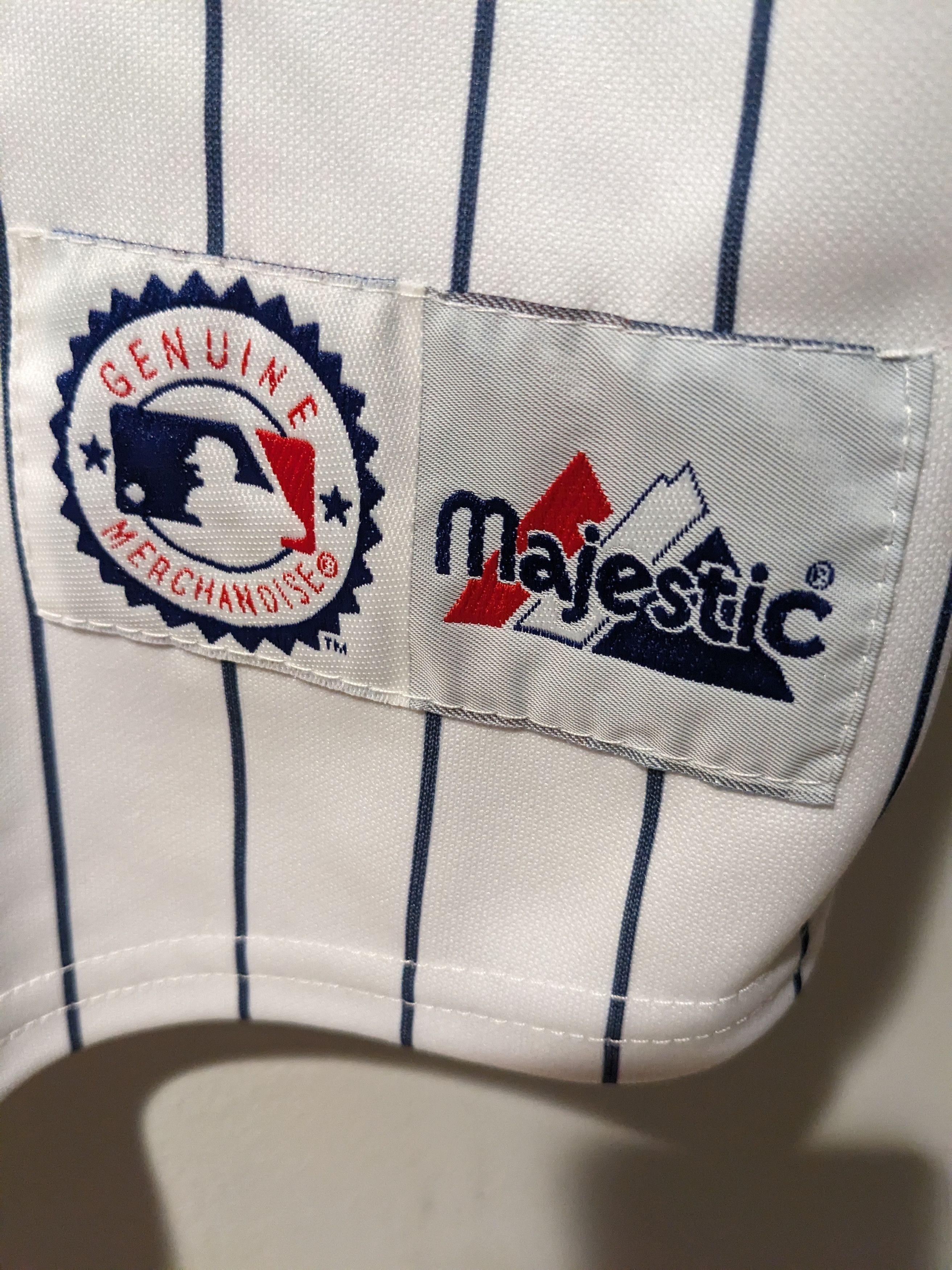 MLB × Vintage Vintage 90s New York Yankees MLB KIDS X-Large Jersey Size US XL / EU 56 / 4 - 3 Thumbnail