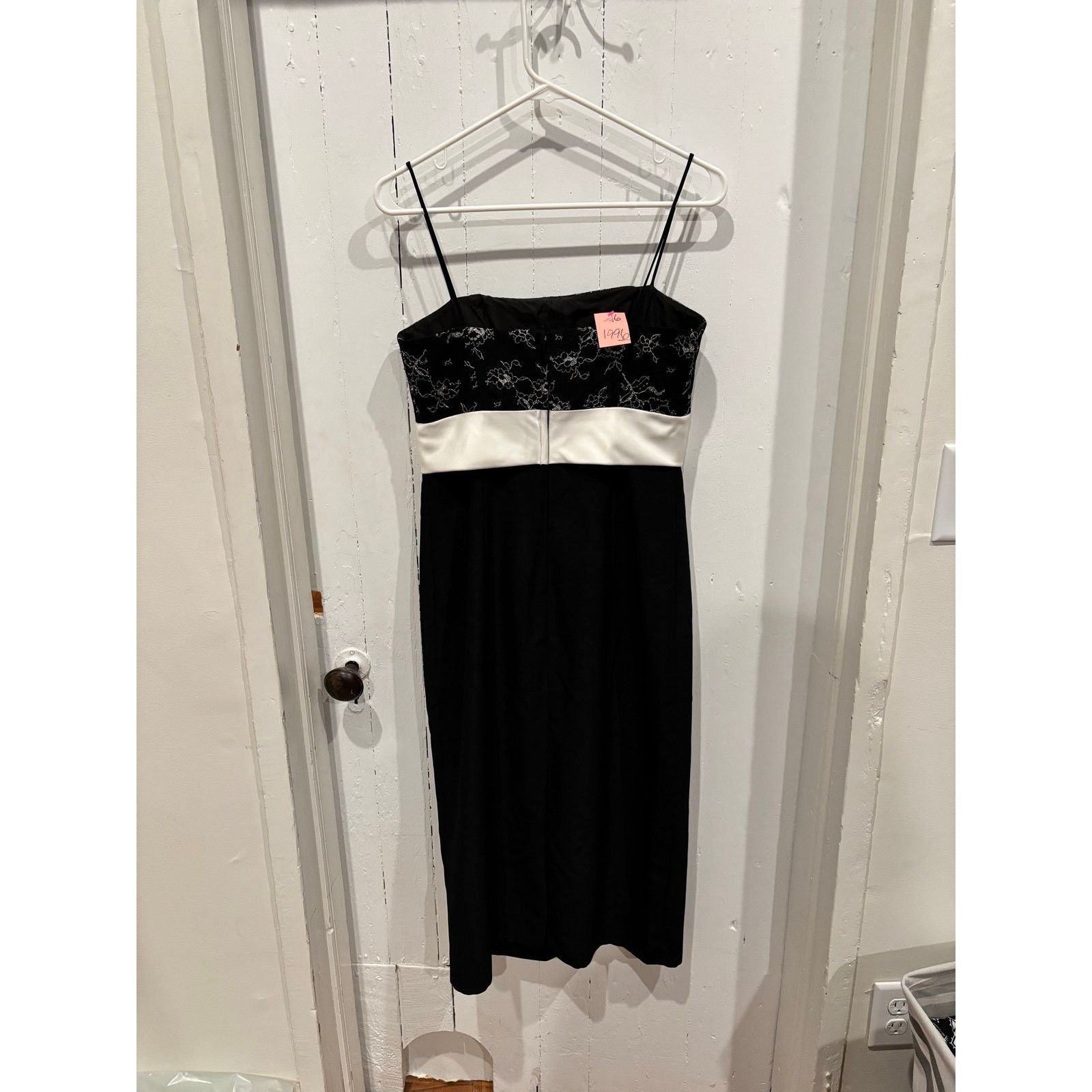 Other Vintage David’s Bridal size 6 Dress with Ivory Sash Y2K Size M / US 6-8 / IT 42-44 - 9 Thumbnail