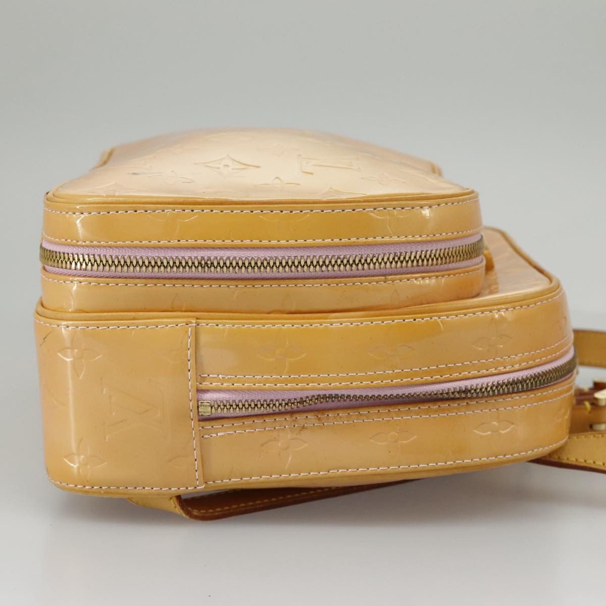 LOUIS VUITTON Monogram Vernis Marley Backpack Marshmallow