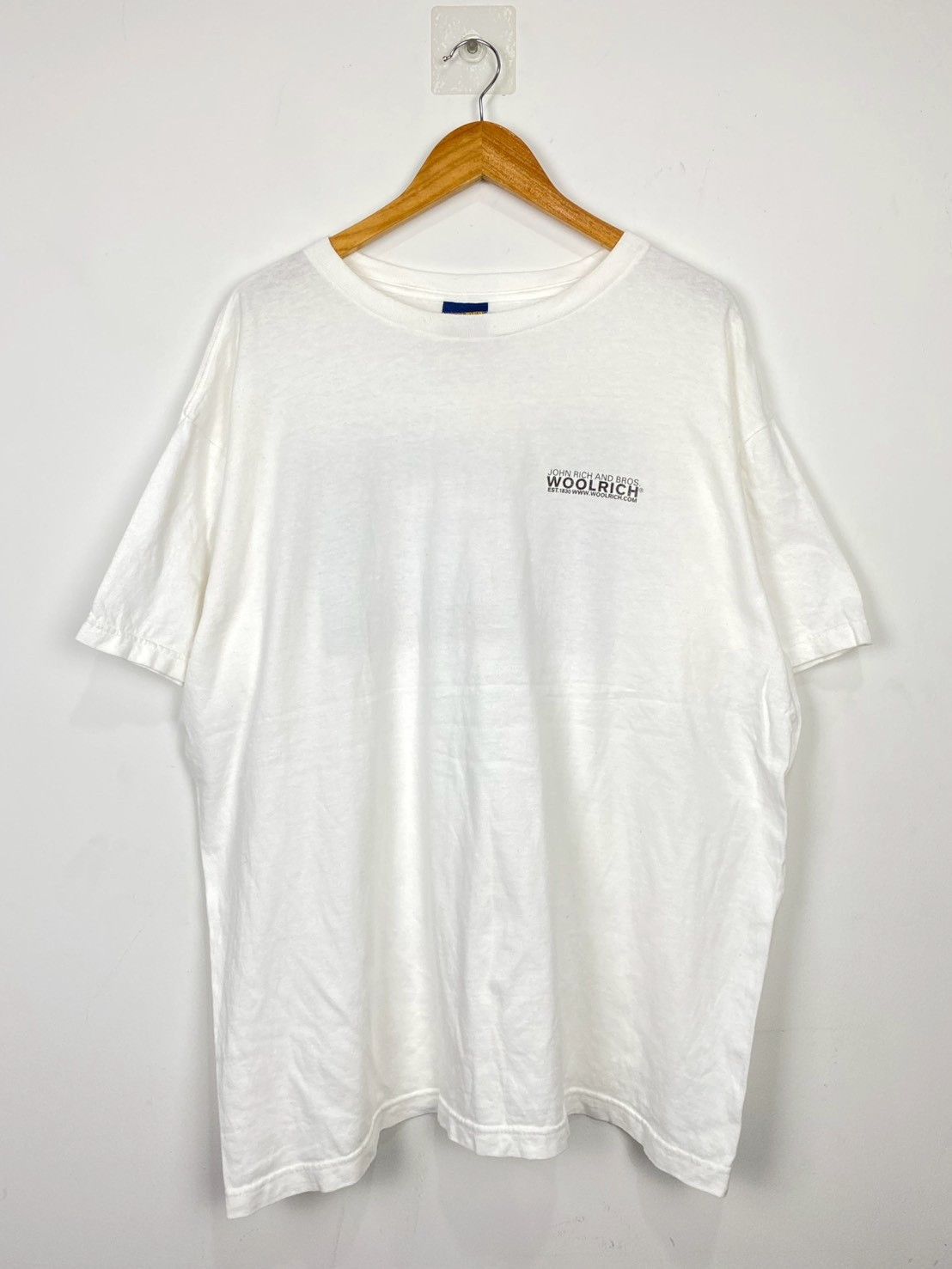 Woolrich Woolen Mills Vintage Woolrich Think Outside T-Shirts L DO2188 Size US L / EU 52-54 / 3 - 4 Thumbnail