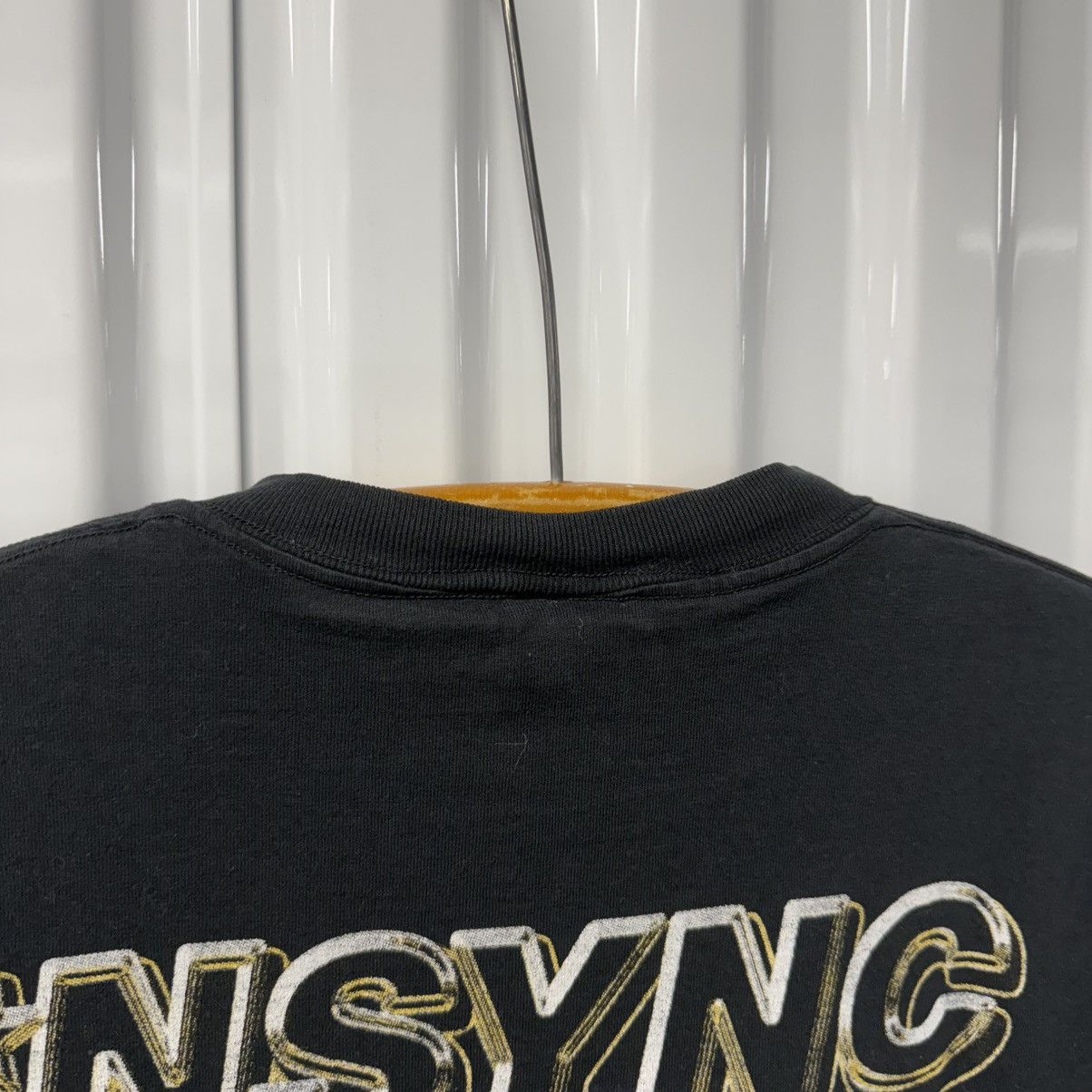 Band Tees × Vintage RARE Vintage Y2K NSYNC Faded Black Concert Tour Tee Size US M / EU 48-50 / 2 - 11 Thumbnail