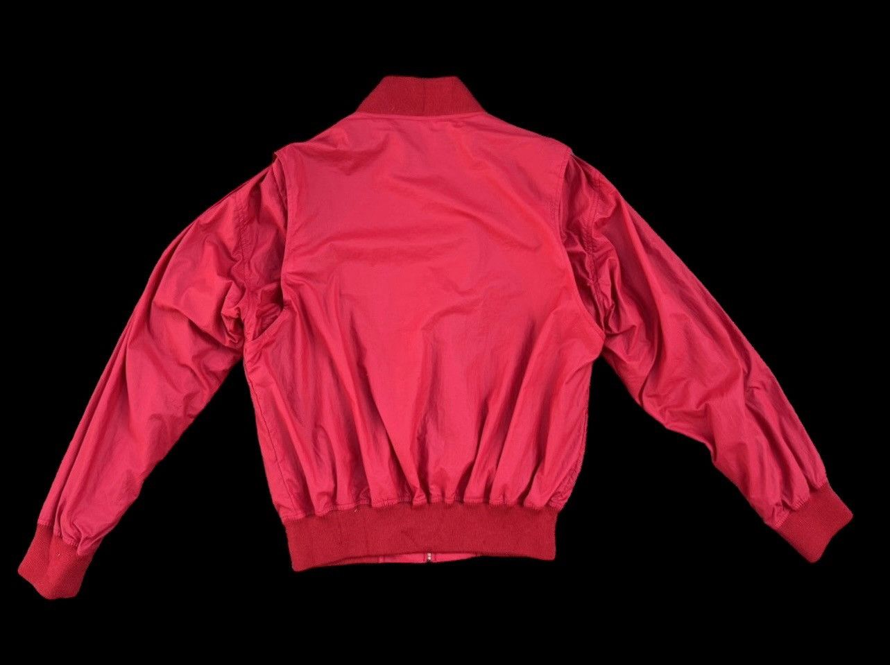 Polo Ralph Lauren Vintage 90s Polo Ralph Lauren Red Bomber Jacket Size US M / EU 48-50 / 2 - 2 Thumbnail
