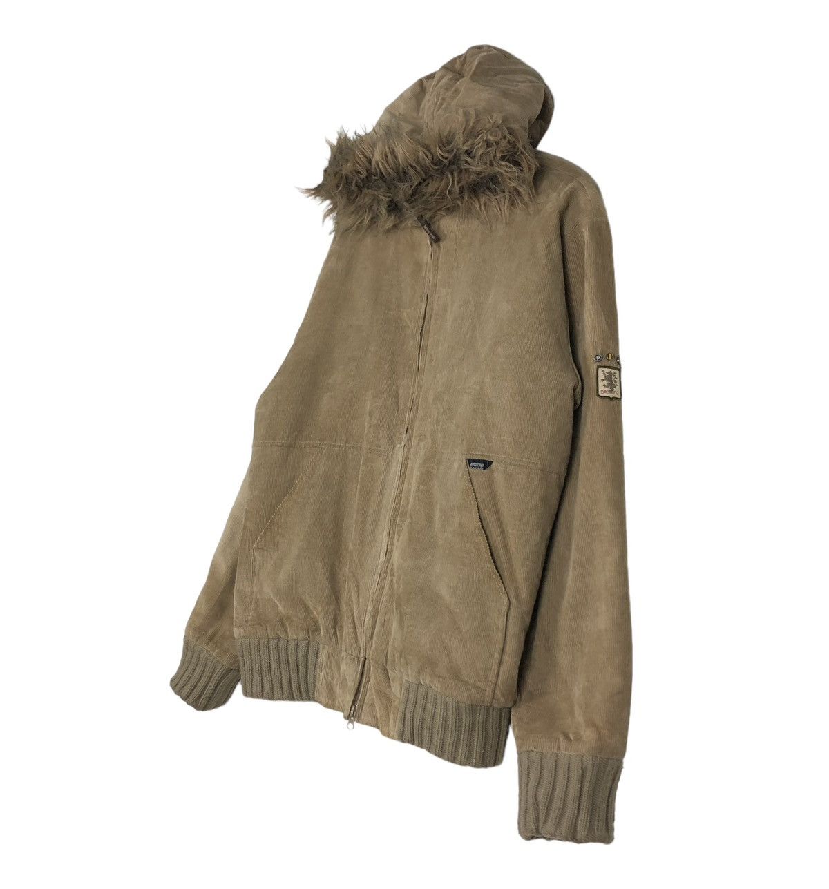 Billabong 🔥VINTAGE BIKER BOMBER JACKET BILLABONG MINK FUR HOODIE Size US M / EU 48-50 / 2 - 4 Thumbnail