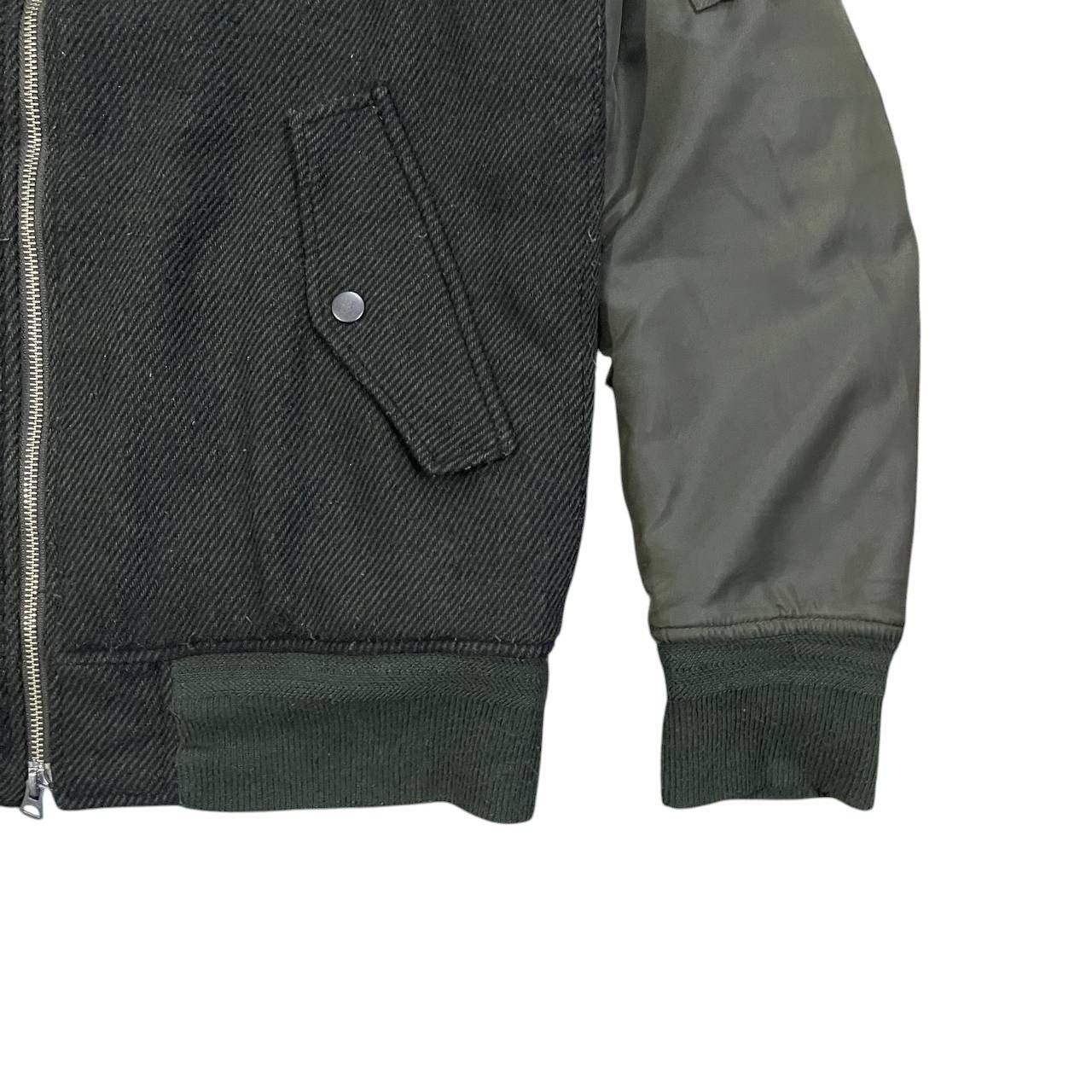 Japanese Brand Inherit Wool Bomber Jacket Camo Quilted Size US M / EU 48-50 / 2 - 4 Thumbnail