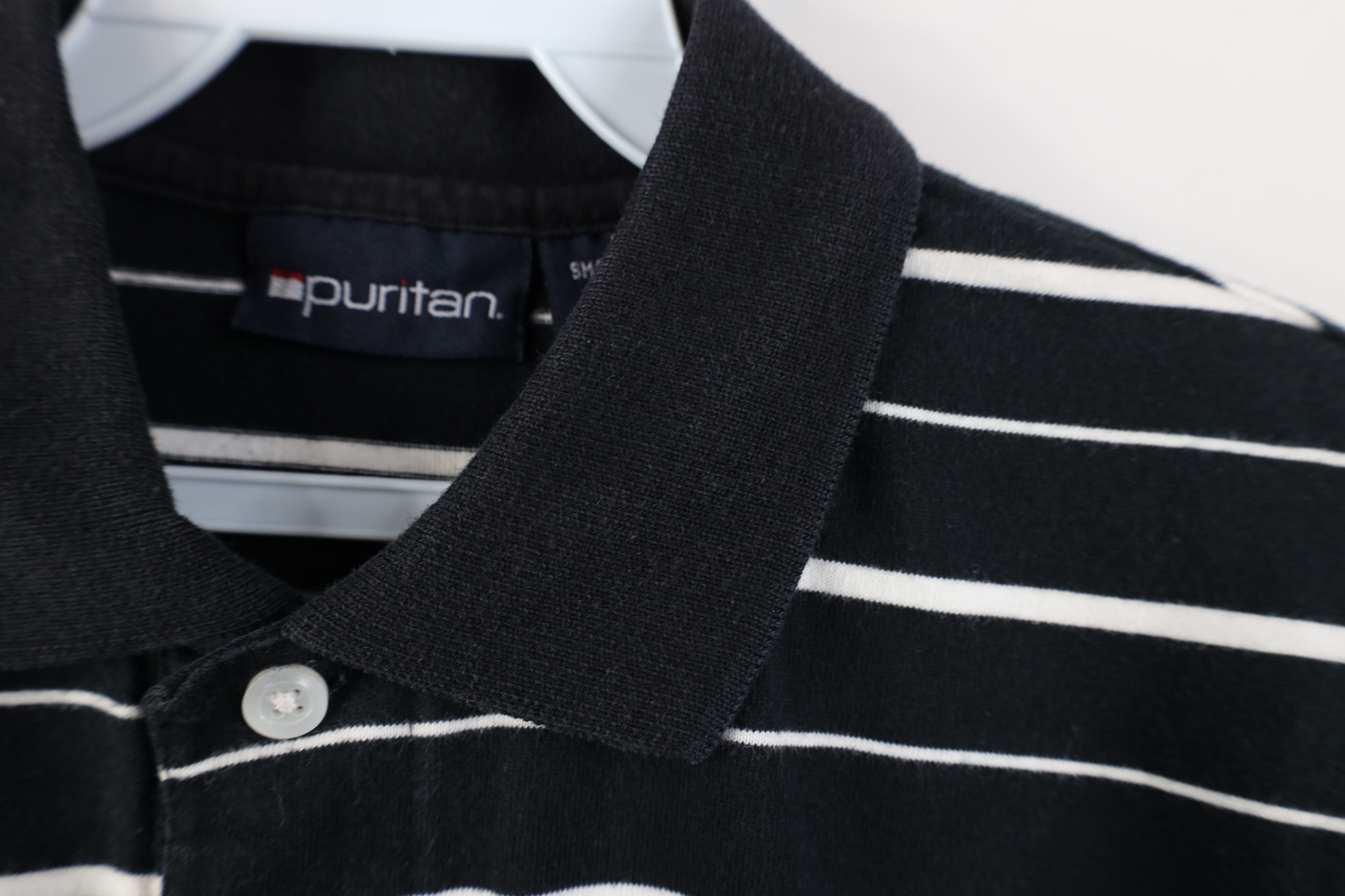 Vintage Vintage 90s Streetwear Collared Golf Polo Shirt Black Size US S / EU 44-46 / 1 - 4 Thumbnail
