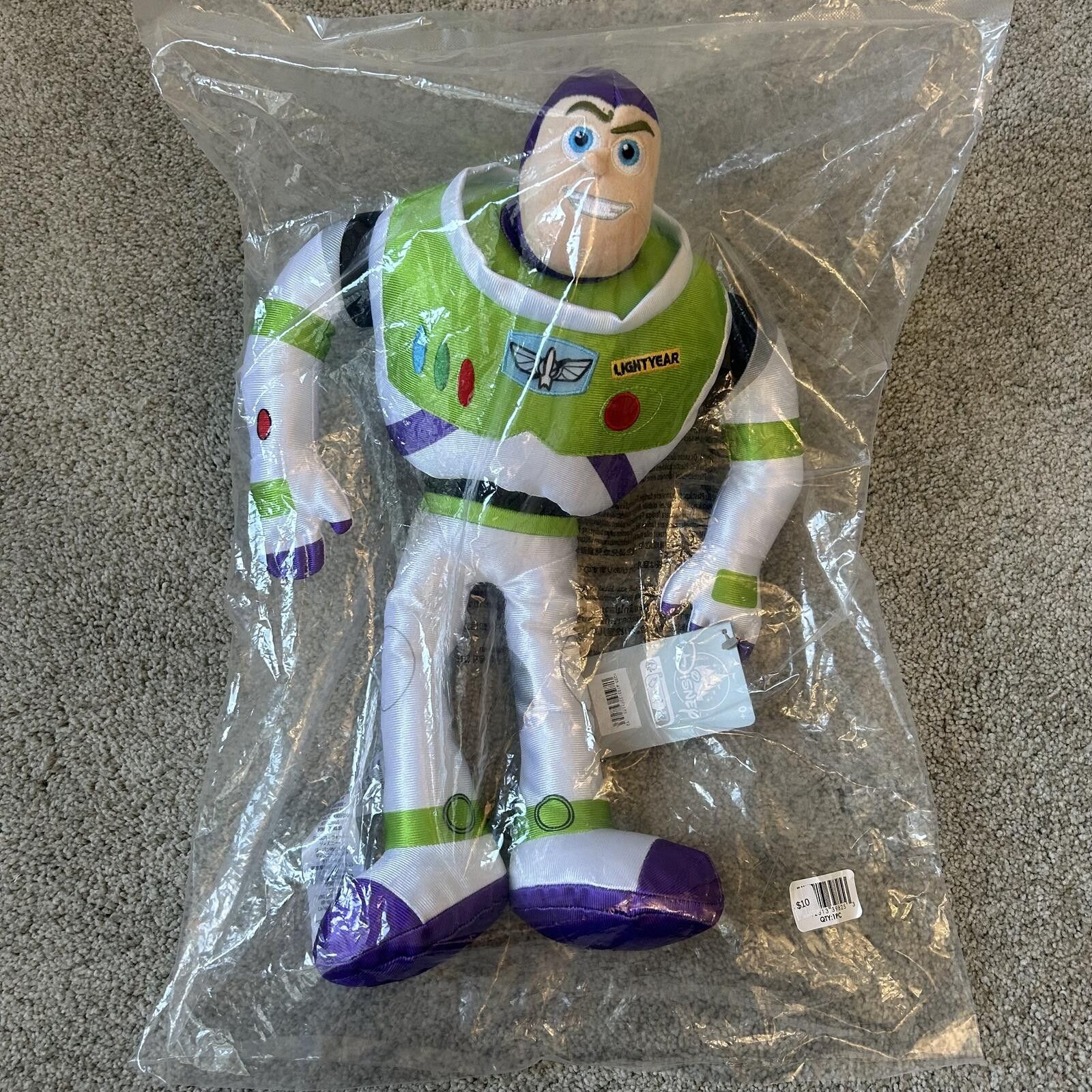 Disney 16” Buzz Lightyear Official Disney Never opened NWT!! Size ONE SIZE - 1 Thumbnail