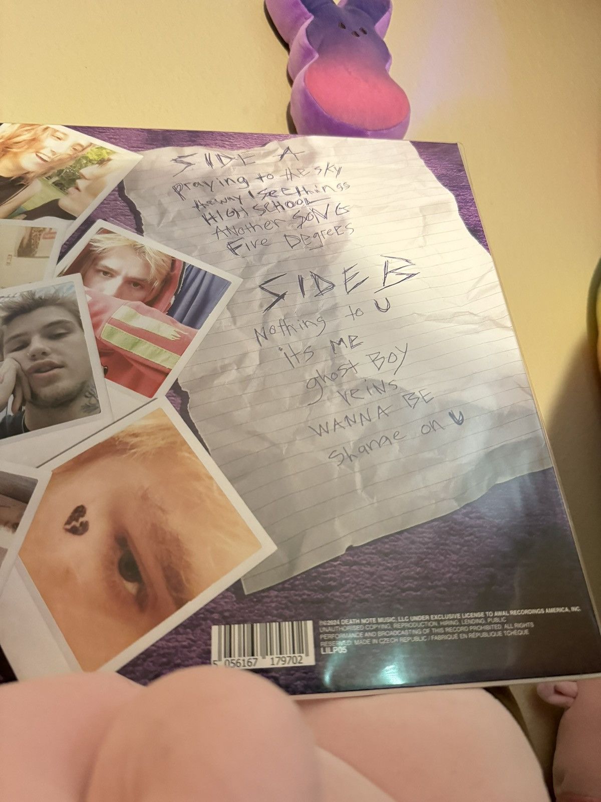 Lil Peep LIL PEEP PART ONE Sugar Purple Vinyl 45 record gothboiclique Size ONE SIZE - 11 Thumbnail