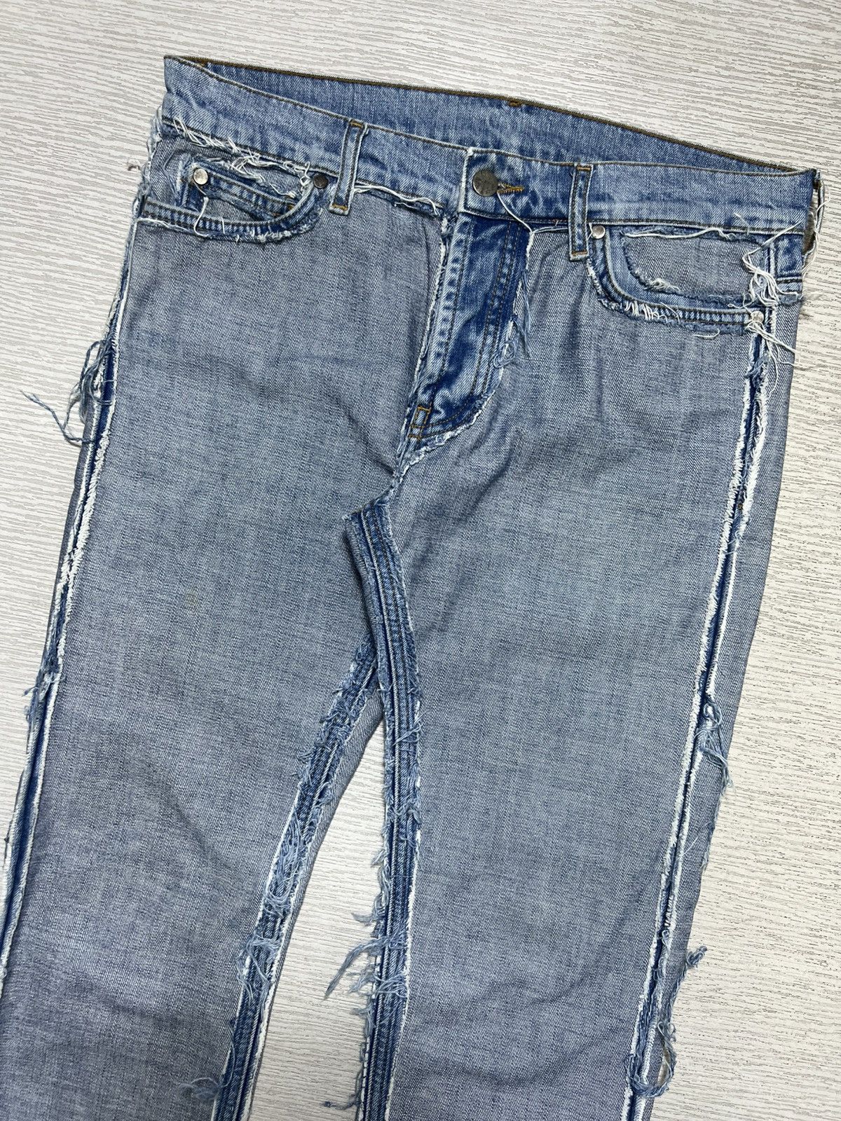 H&M × Maison Margiela H&M - Maison Margiela - Reverse Denim Jeans Size US 31 - 3 Thumbnail