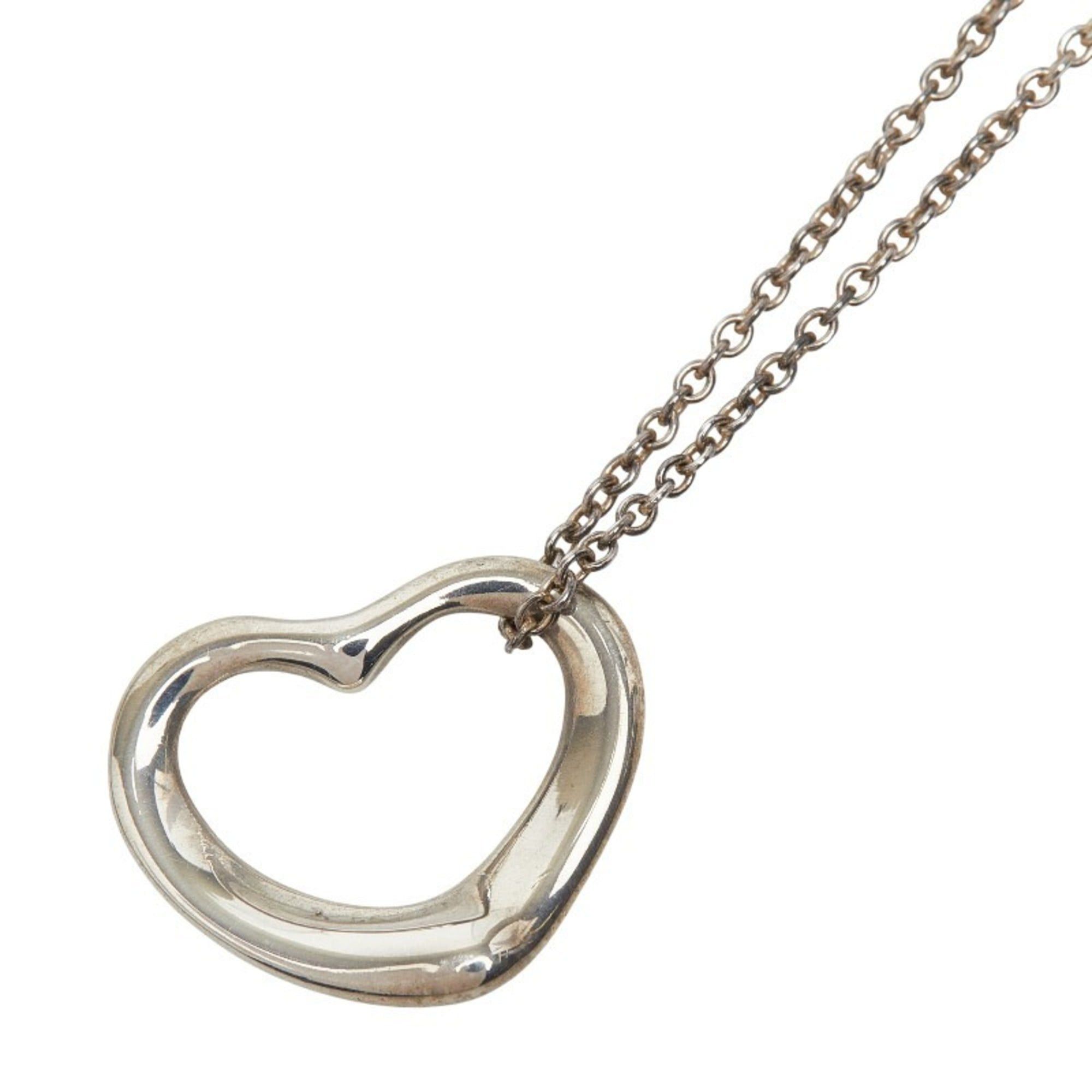 Tiffany & Co. Tiffany & Co. Open Heart Necklace in 925 Sterling Silver for Women. Size ONE SIZE - 1 Thumbnail