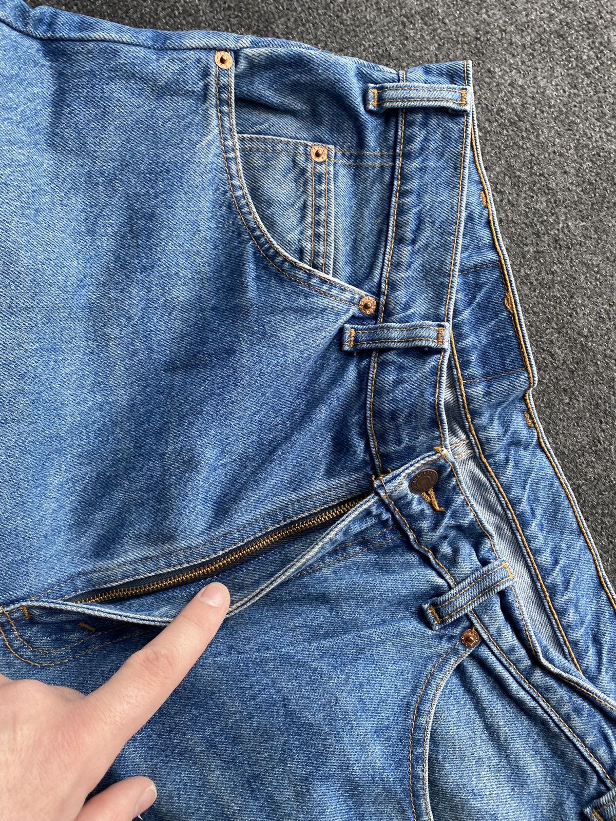 Levi's 🔥Levis 634 Canada vintage blue men jeans relaxed fit Size US 36 / EU 52 - 23 Thumbnail