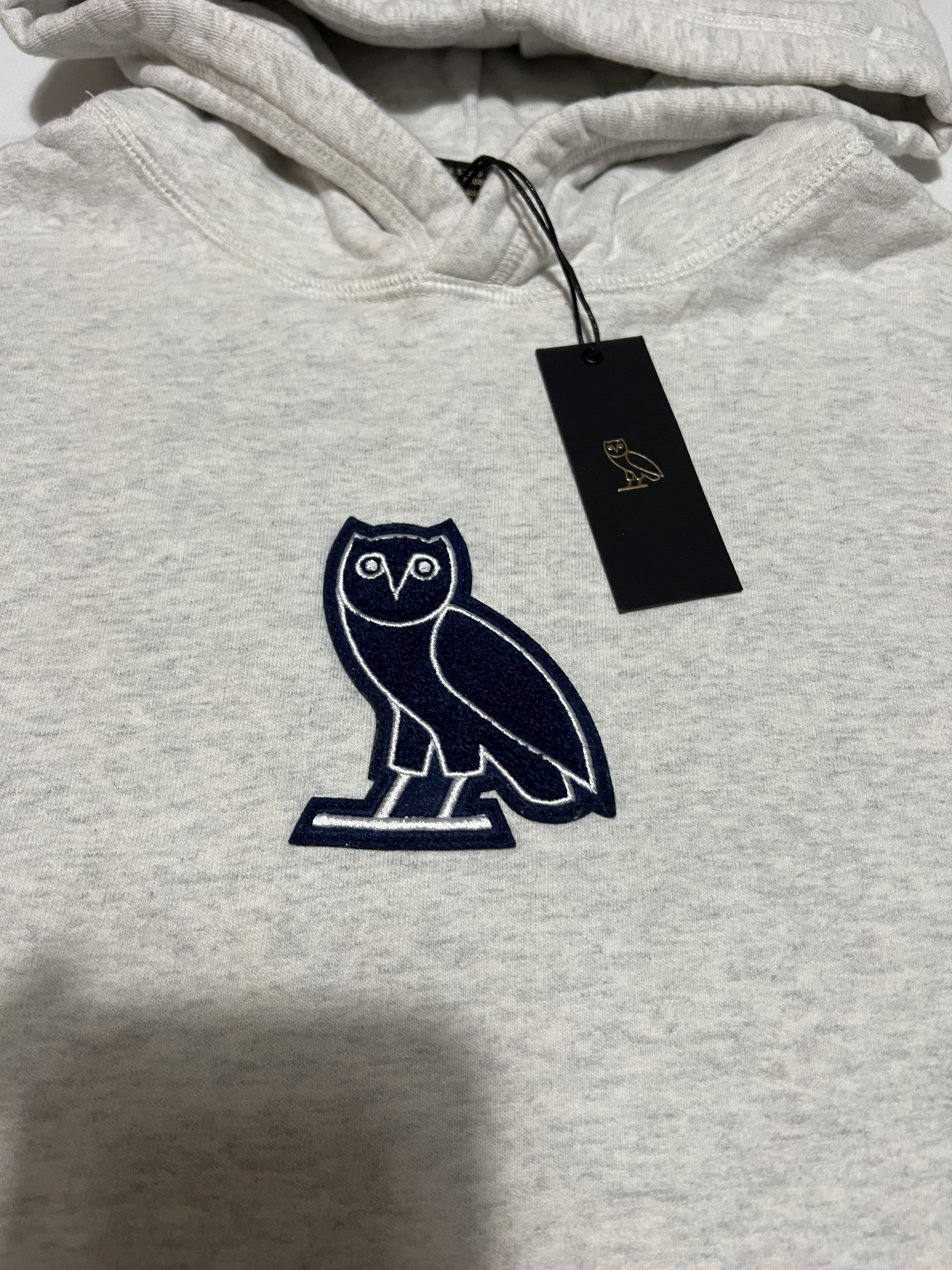 Drake OVO Classic Owl Hoodie Ash Grey 2020 Size US XL / EU 56 / 4 - 4 Thumbnail