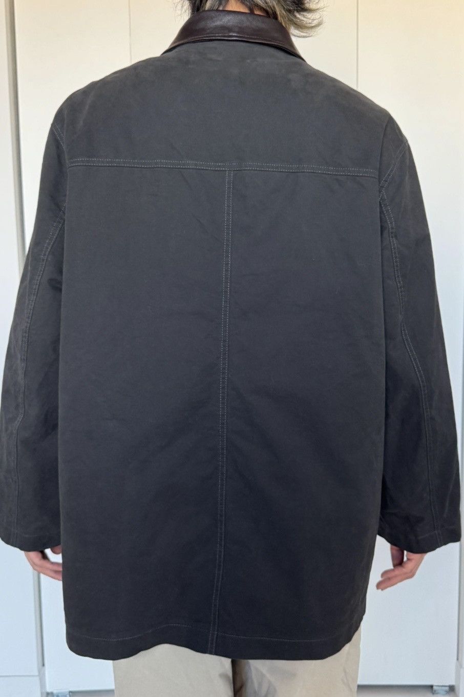 Other CPLUS SERIES Leather Collar Utility Field Jacket Size L Size US L / EU 52-54 / 3 - 4 Thumbnail