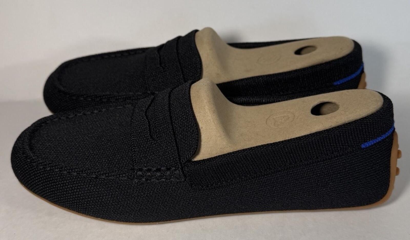 Rothy's ROTHY'S The Daily Driver Loafers 303-001 Black Pegged Outsol Size US 7.5 / IT 37.5 - 4 Thumbnail