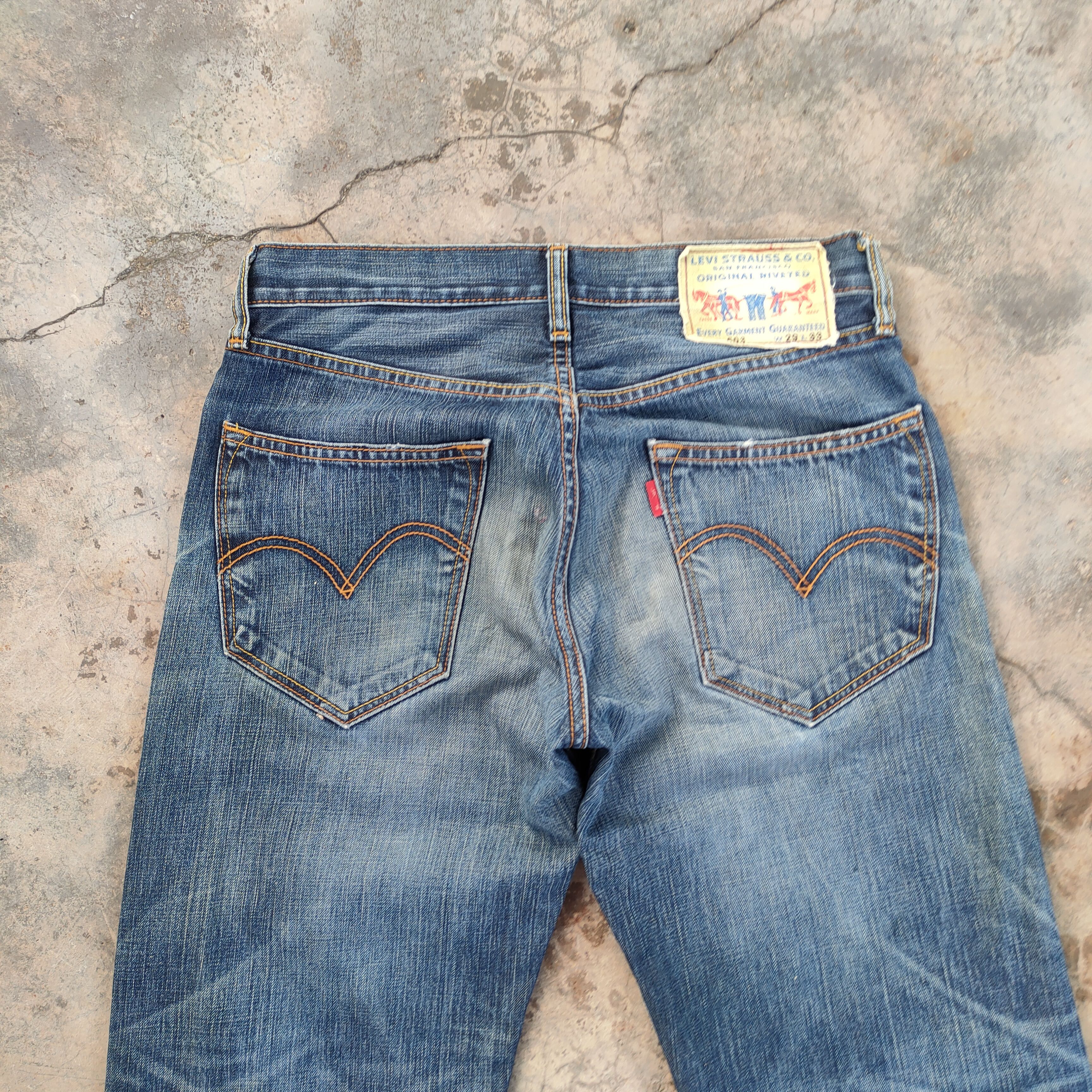 Levi's Vintage Clothing VINTAGE LEVI'S 503 FADED DISTRESSED DENIM JEAN PANTS Size US 30 / EU 46 - 8 Thumbnail