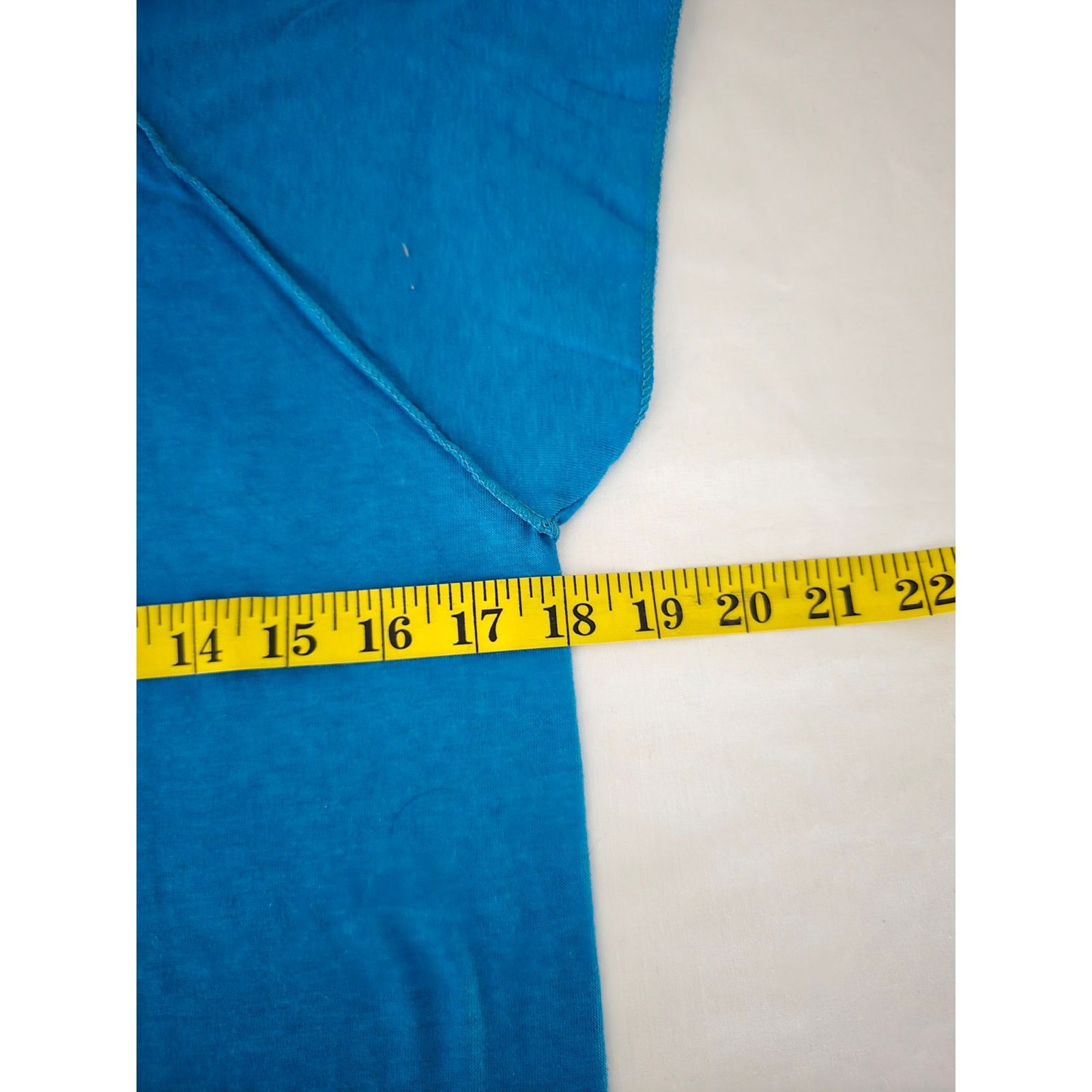 Vintage Vintage Blue Blank Shirt Lexington Large Women's Tee 80s Size L / US 10 / IT 46 - 6 Thumbnail