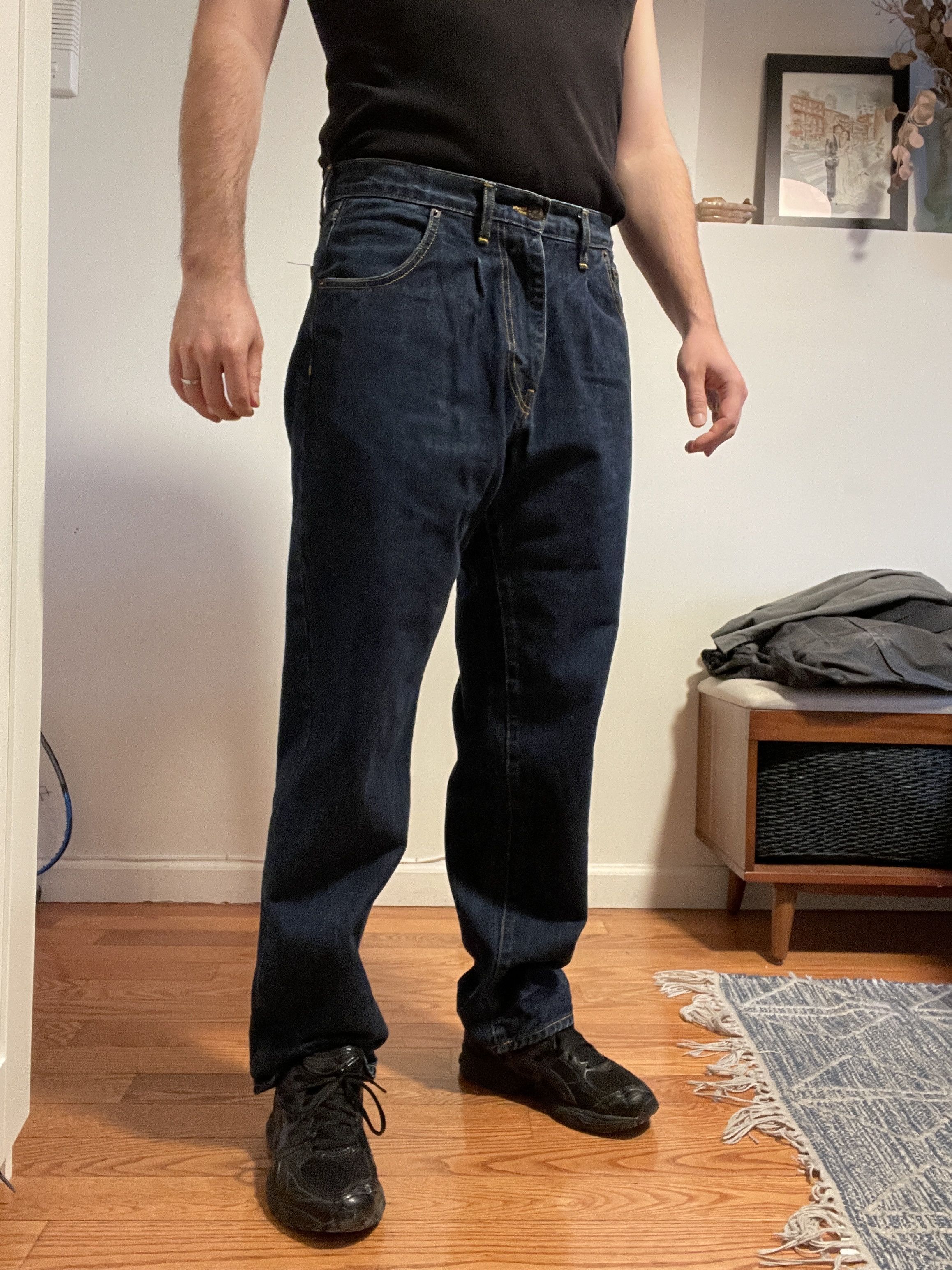 パンツ Noah / Stovepipe Jean Indigo 30 Noah Noah Stovepipe Jeans | Grailed