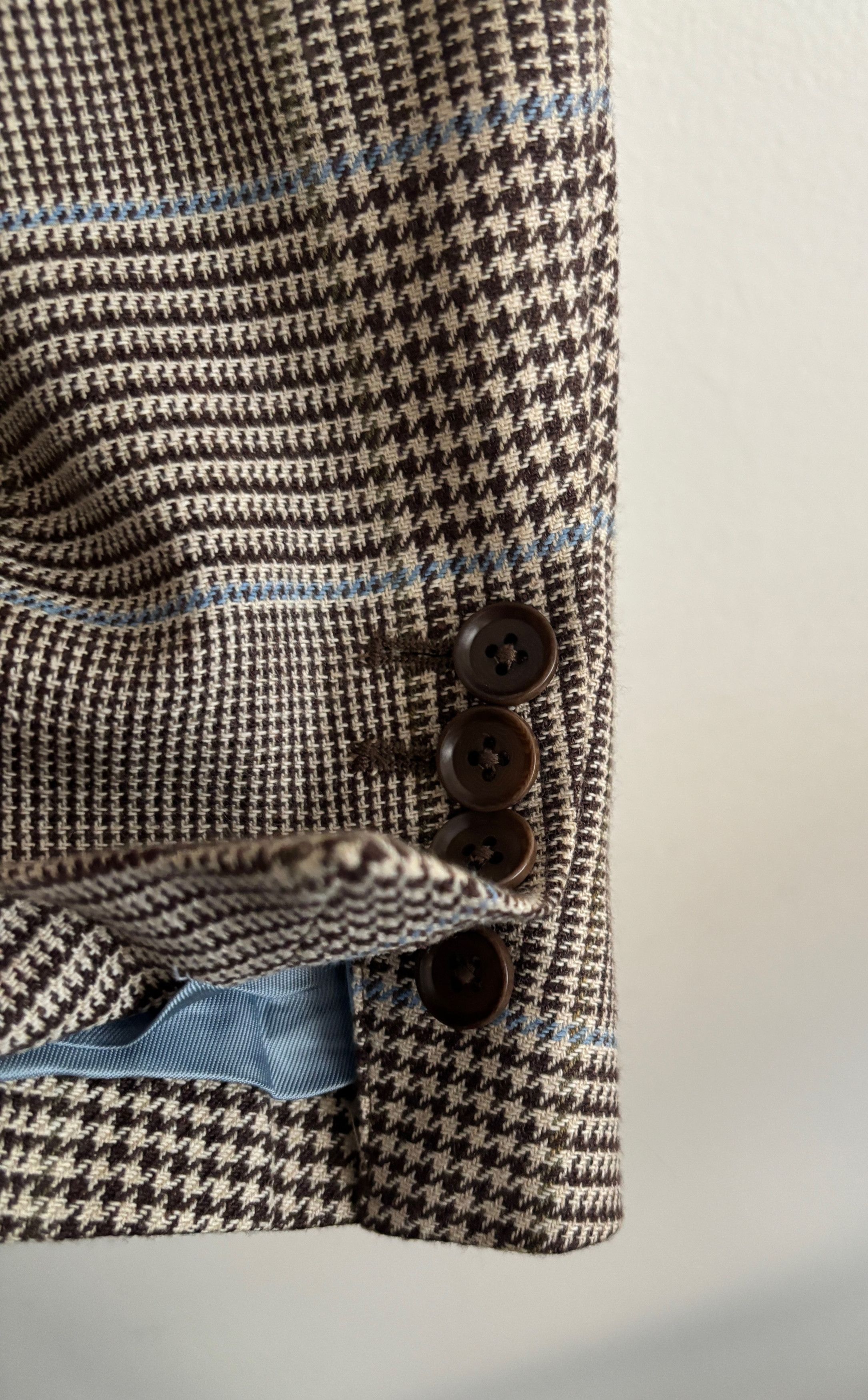 Charles Tyrwhitt $620 Brown Glen Plaid Sport Coat/Blazer - 40 Short Size 42S - 5 Thumbnail