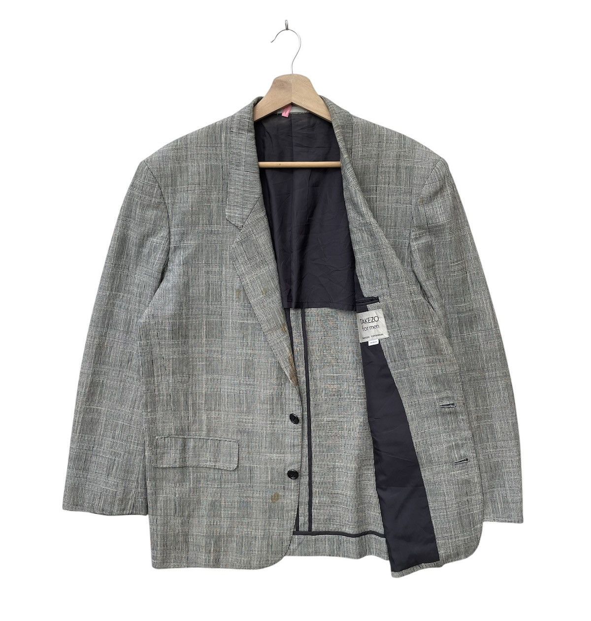 Japanese Brand 🔥Accept Binding Offer🔥 Takezo Toyoguchi Blazer Jacket Wool Size US M / EU 48-50 / 2 - 2 Thumbnail