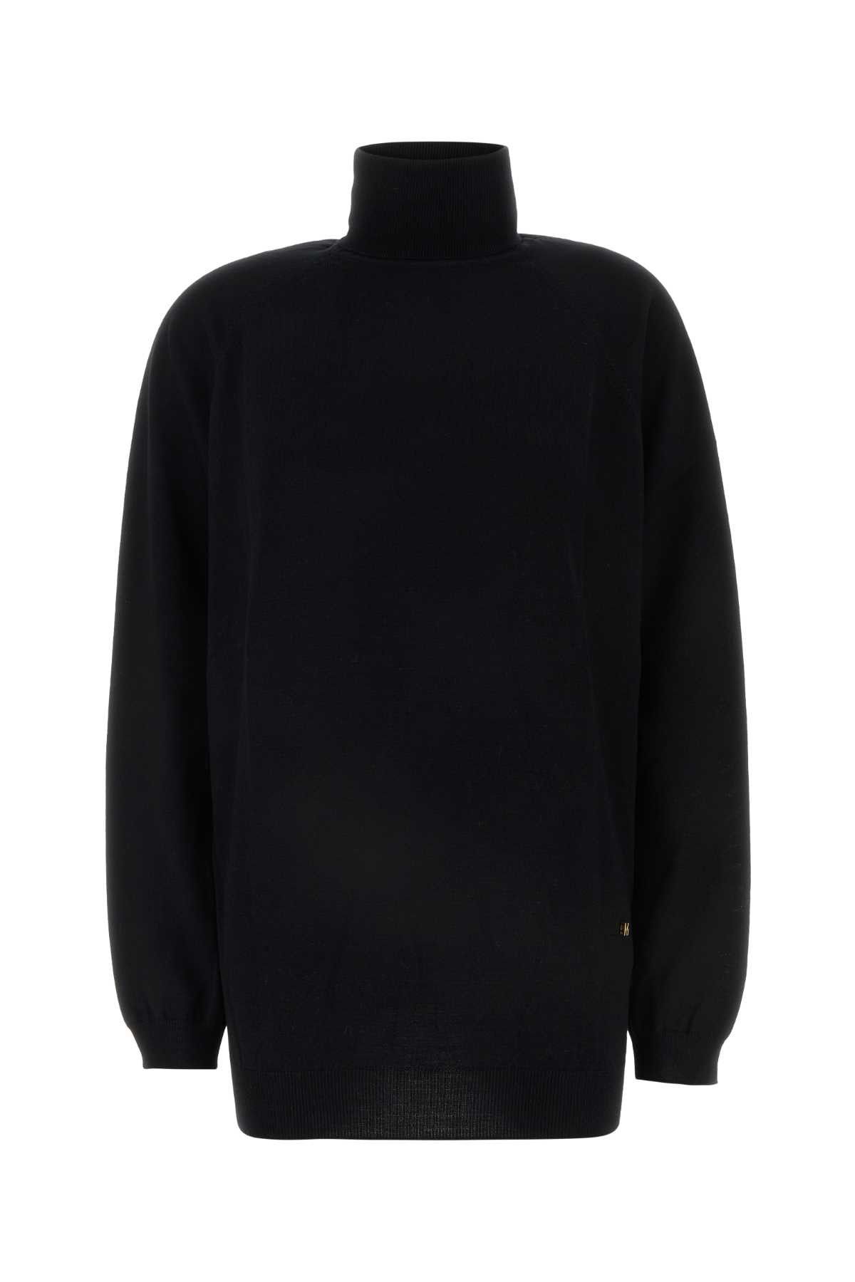 Moschino Black Wool Sweater Size XS / US 0-2 / IT 36-38 - 1 Thumbnail