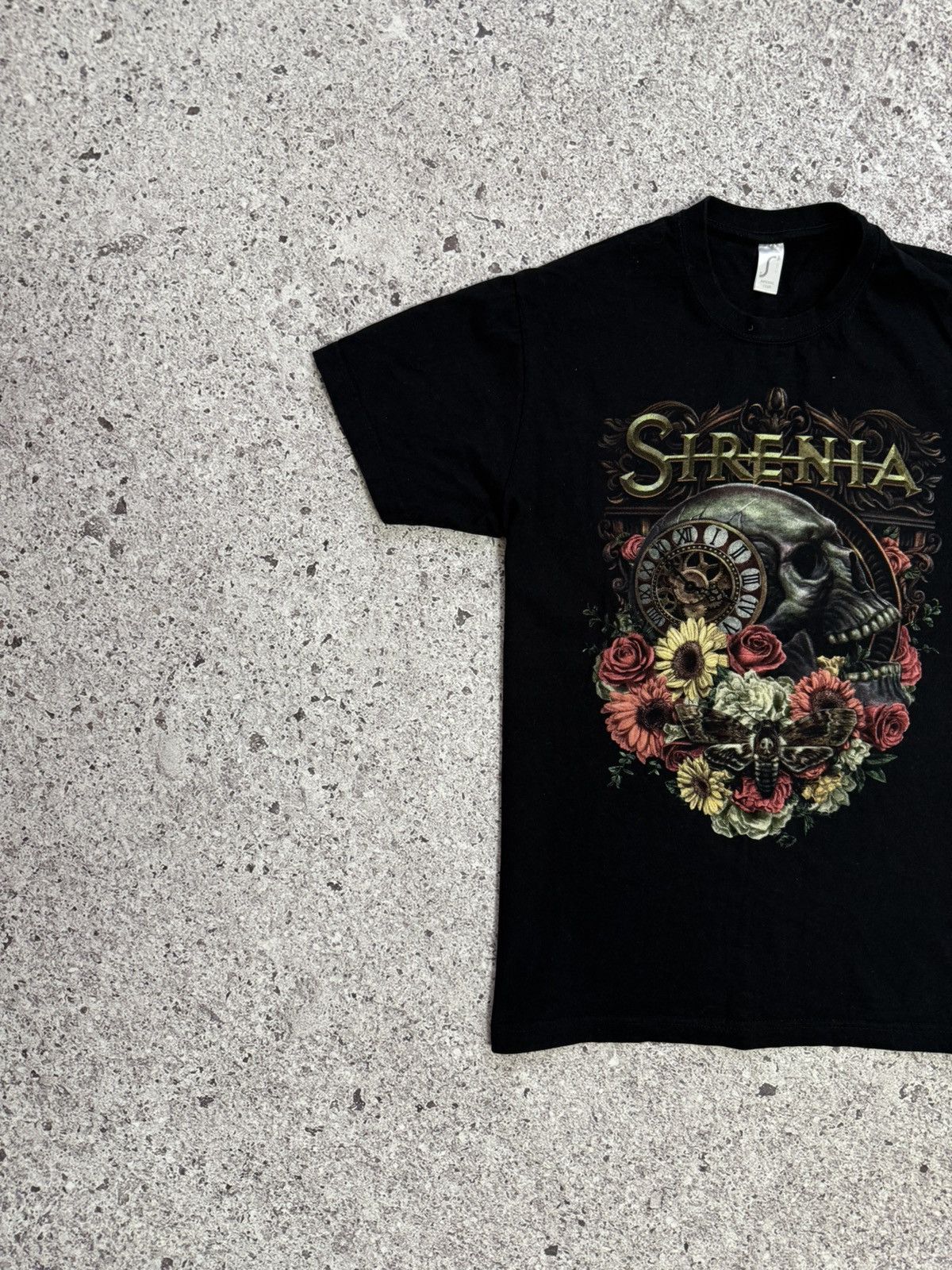 Band Tees × Vintage Vintage 2000’s Sirenia Rock Band Retro T-Shirt Y2K Hype Size US S / EU 44-46 / 1 - 3 Thumbnail