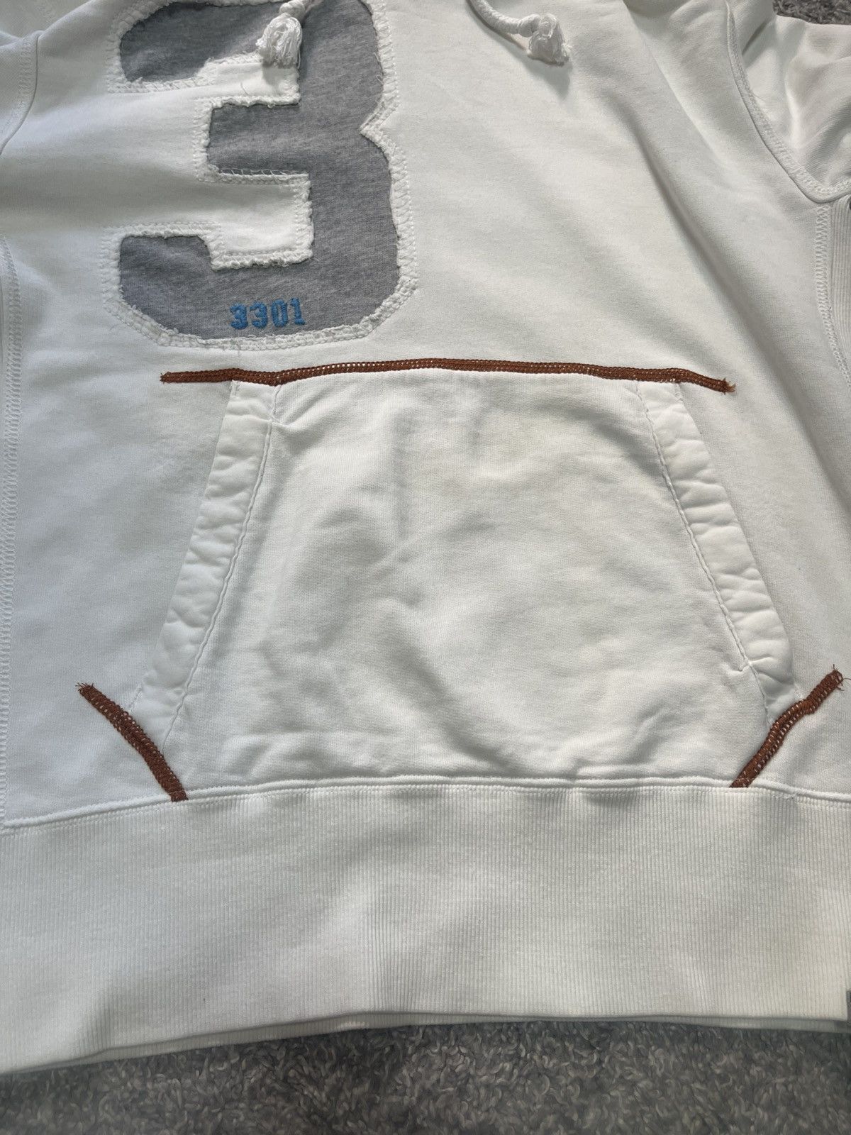 G-Star G-Star Raw Vintage Hoodie Big Hood Flex white size L Size US L / EU 52-54 / 3 - 10 Thumbnail