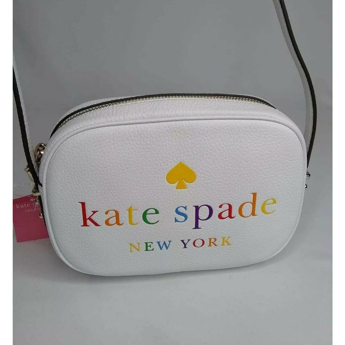 Kate Spade Kate Spade kourtney rainbow logo camera Crossbody bag