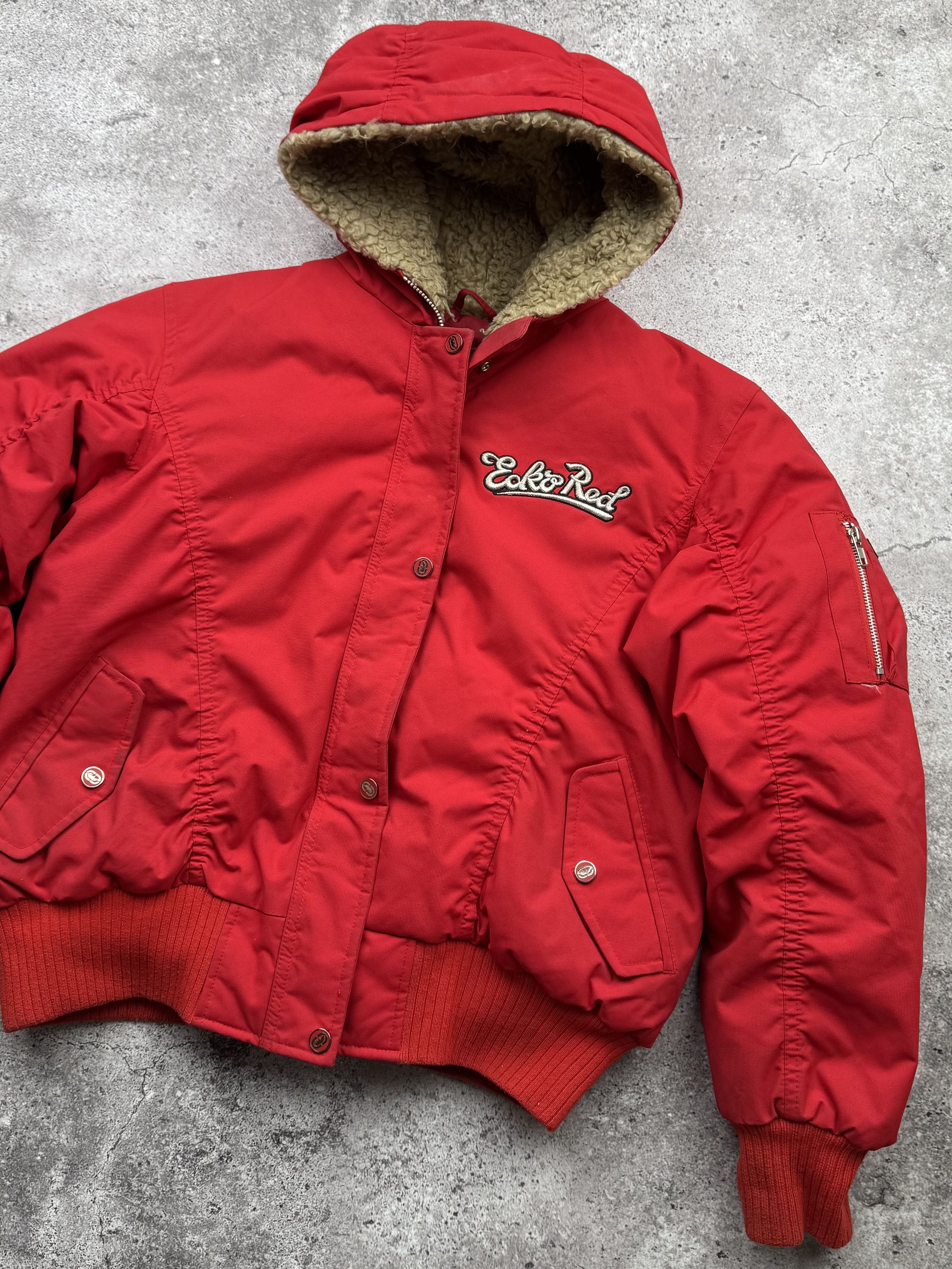 Ecko Unltd. Ecko Vintage Cropped Bomber C594(V257) Size US M / EU 48-50 / 2 - 3 Thumbnail